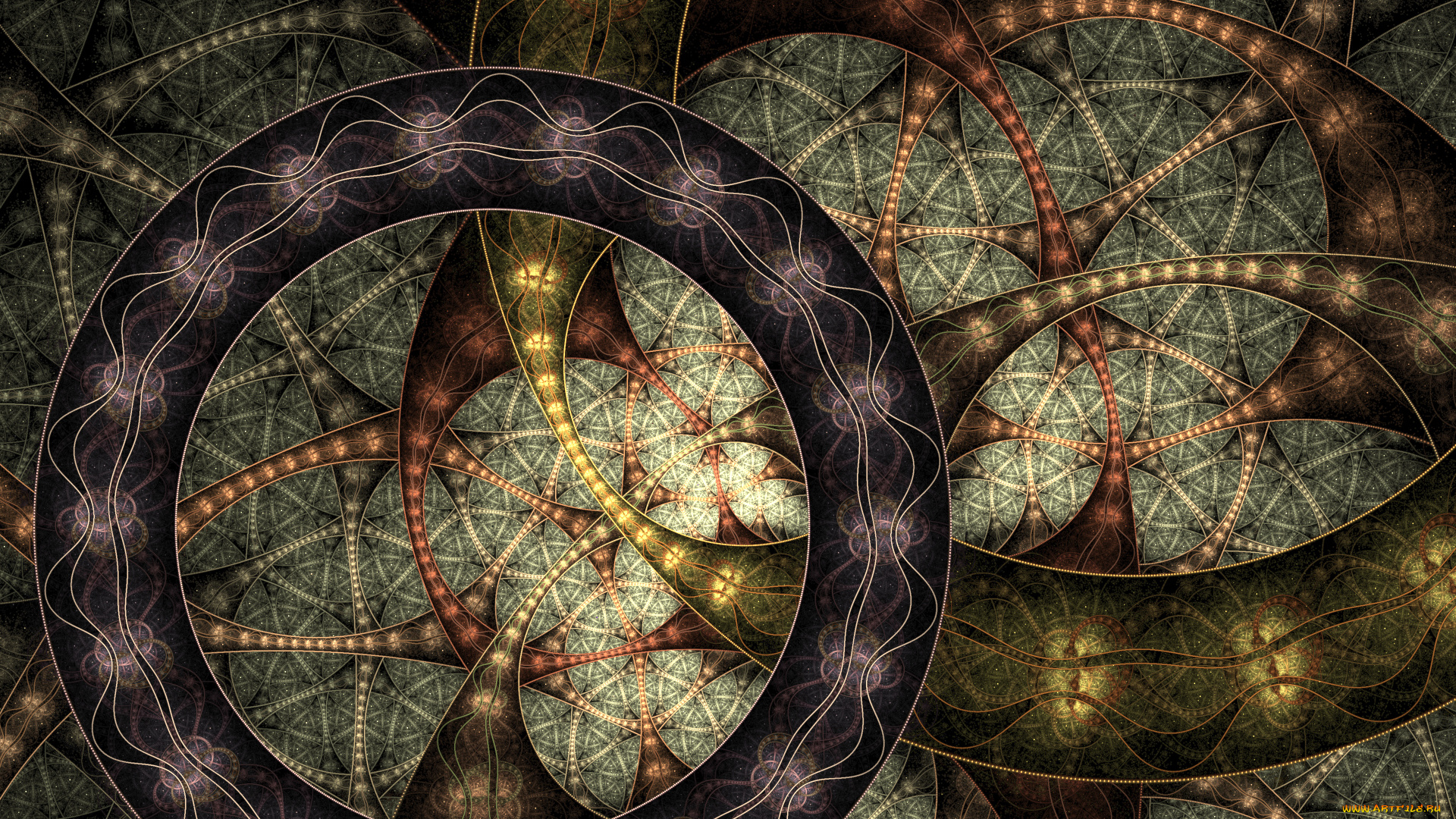 3д, графика, фракталы, , fractal, цвета, фон, узор