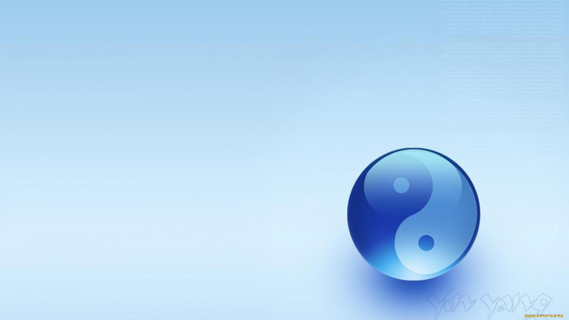 3д, графика, инь-Янь, , yin, yang, yin, yang