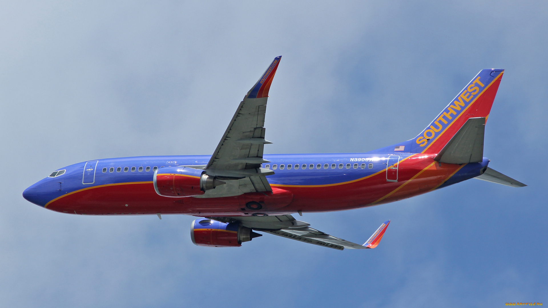 авиация, пассажирские, самолёты, полет, авиалайнер, небо