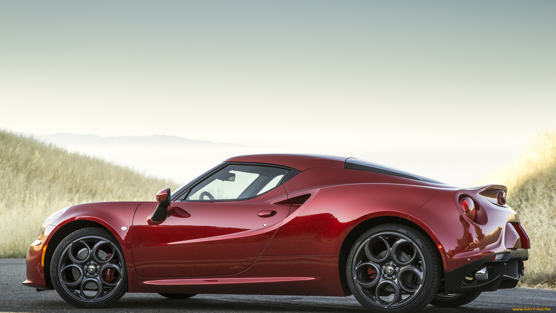 автомобили, alfa, romeo, 2015г, alfa, romeo, 4c, us-spec, 960, красный