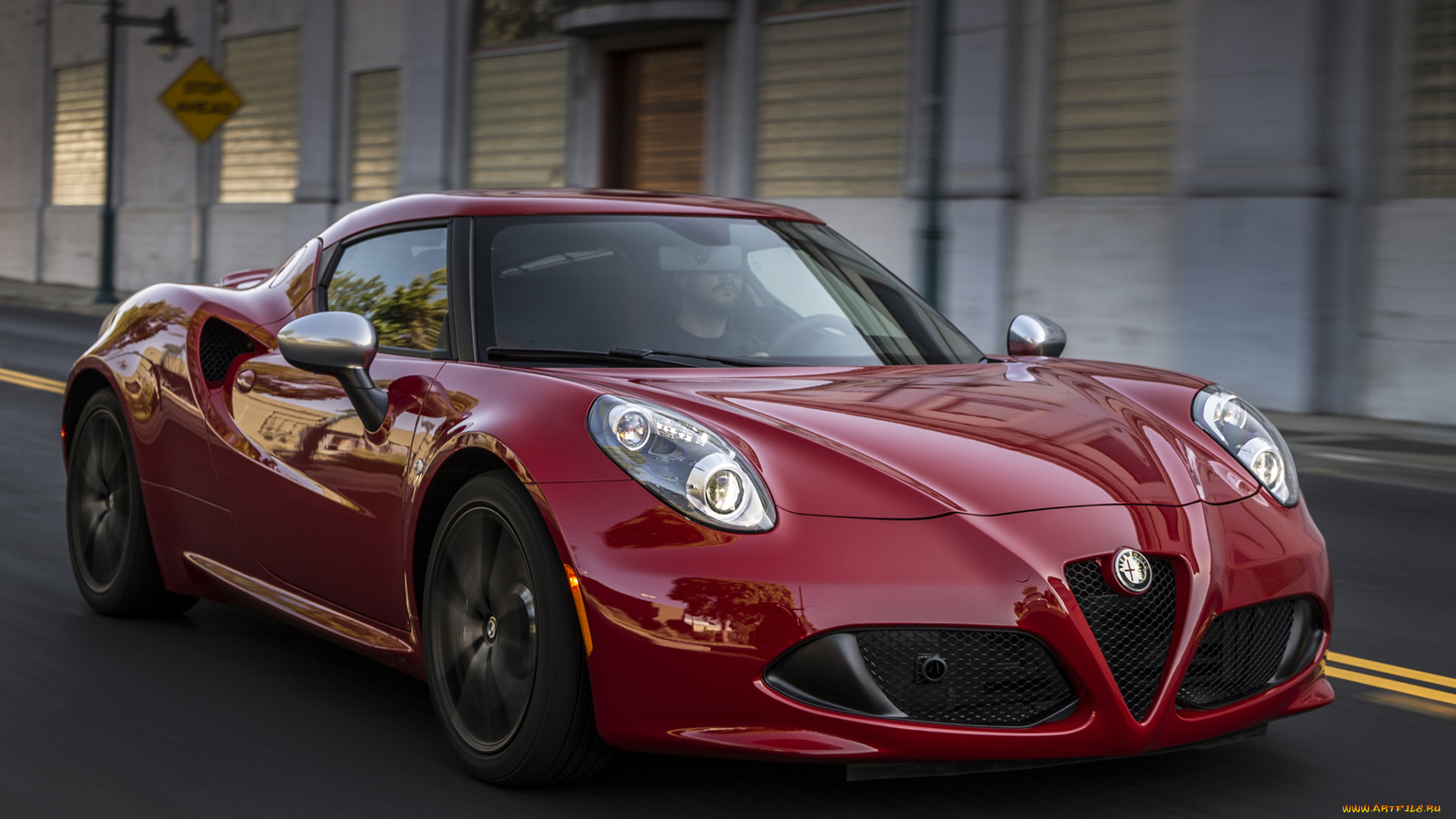автомобили, alfa, romeo, 2015г, alfa, romeo, 4c, us-spec, 960, красный
