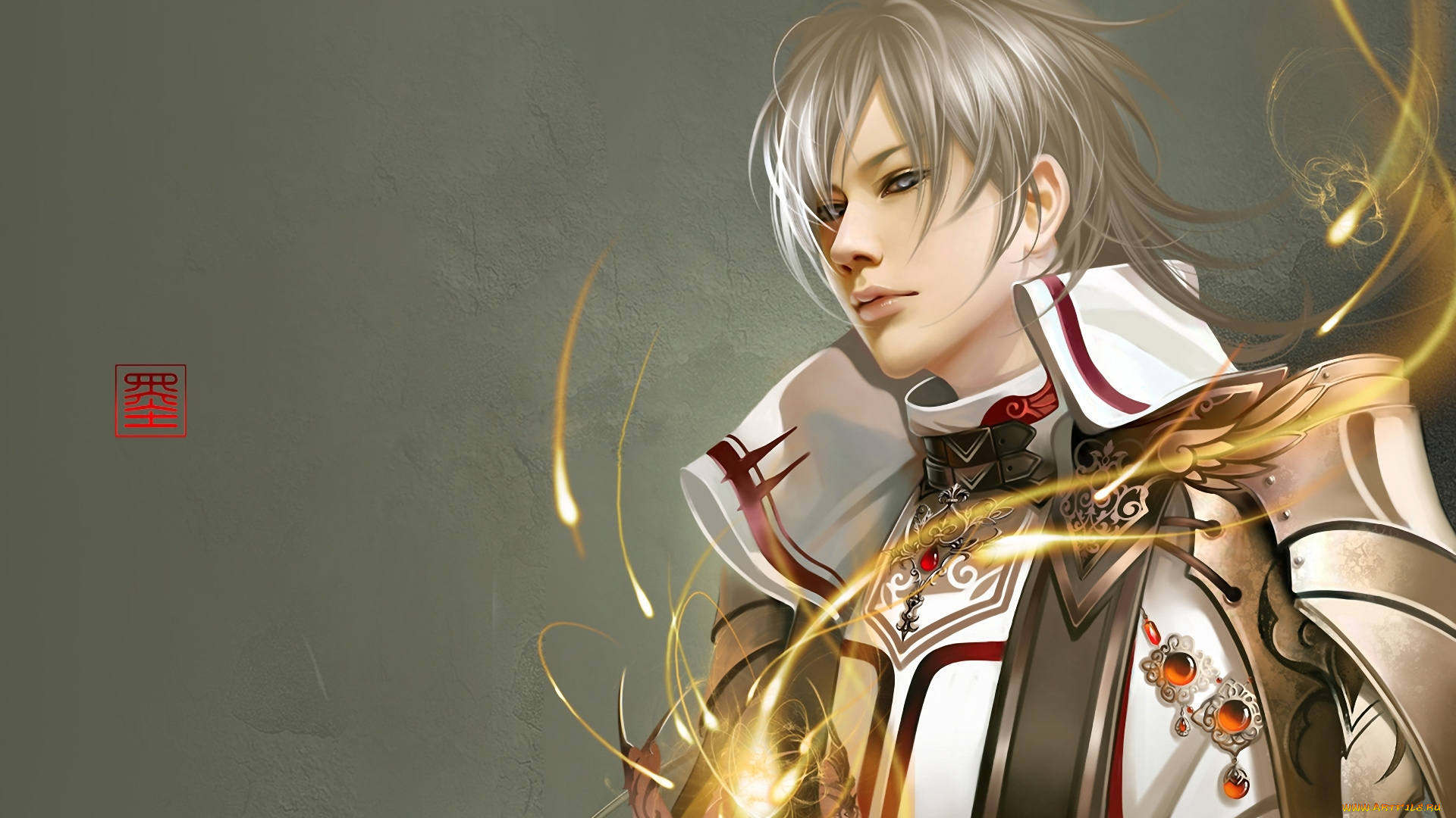 фэнтези, магия, парень