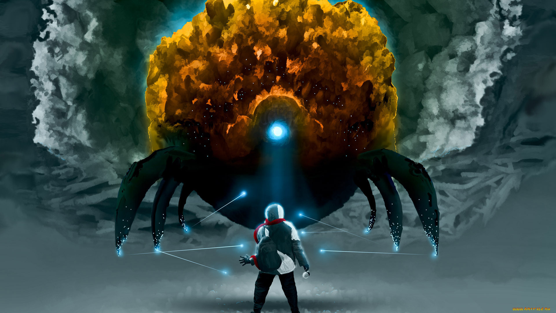 фэнтези, существа, арт, романтика, апокалипсиса, arbitrators, web, alexiuss