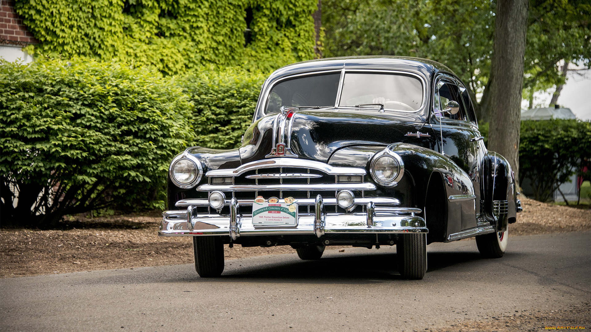 pontiac, streamliner, deluxe, автомобили, классика, автопробег, выставка, автошоу