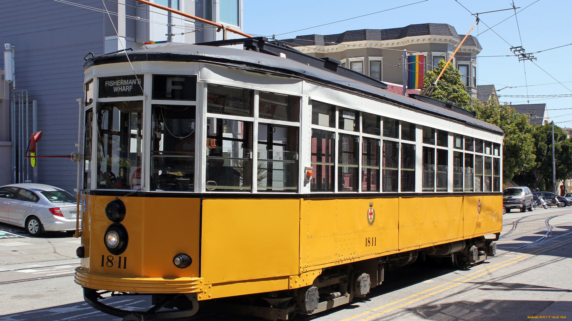 техника, трамваи, трамвай, город, рельсы