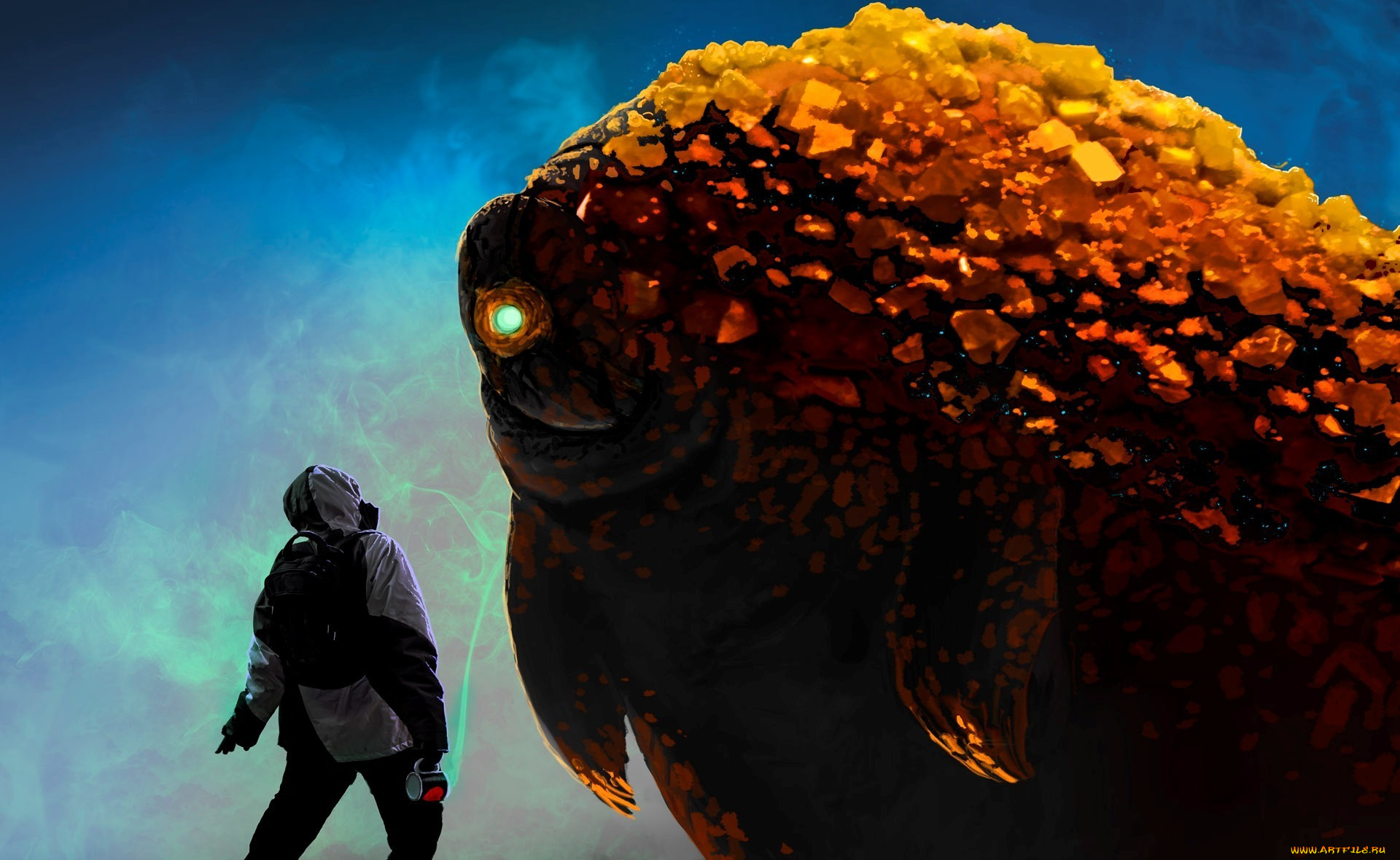 фэнтези, существа, арт, романтика, апокалипсиса, alexiuss