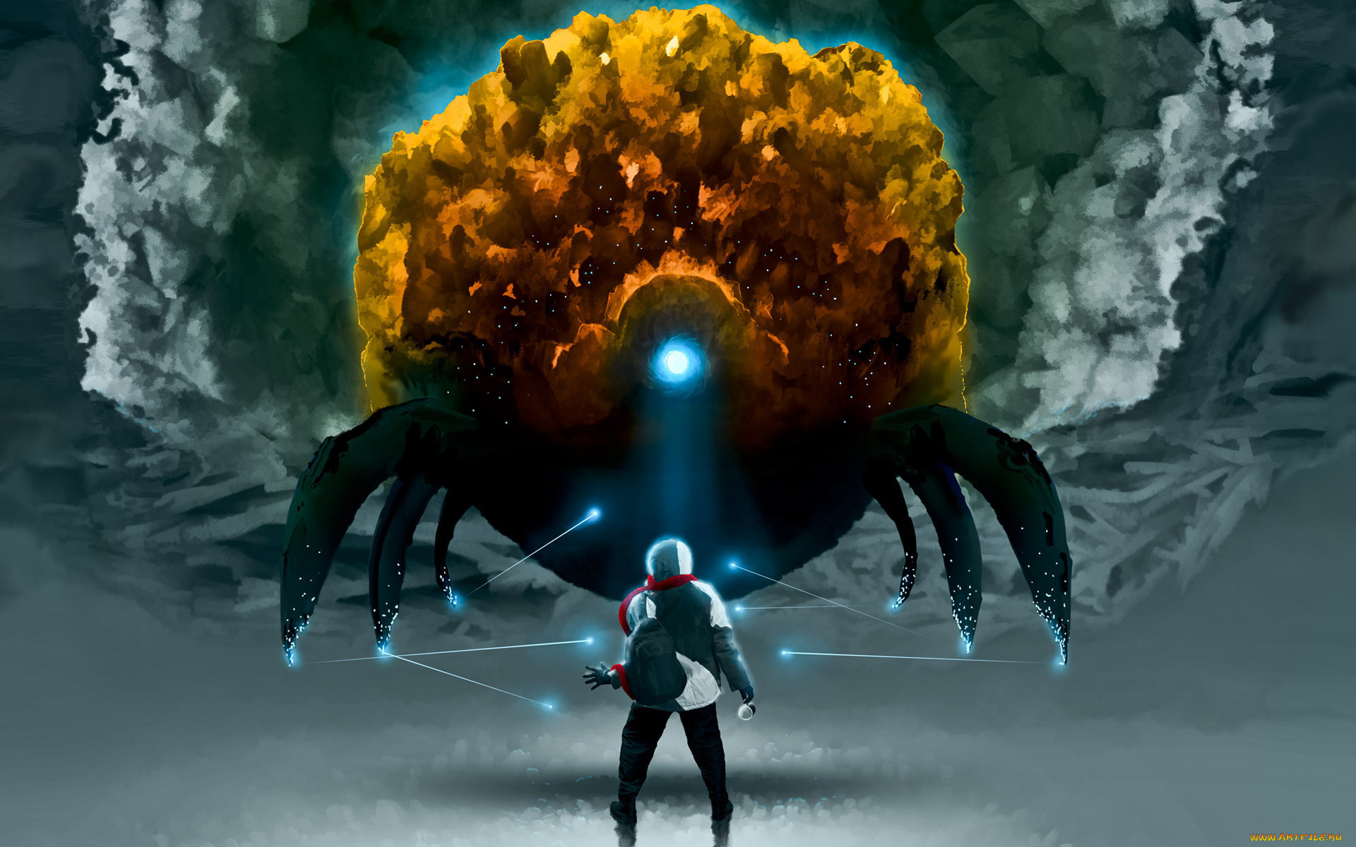 фэнтези, существа, арт, романтика, апокалипсиса, arbitrators, web, alexiuss