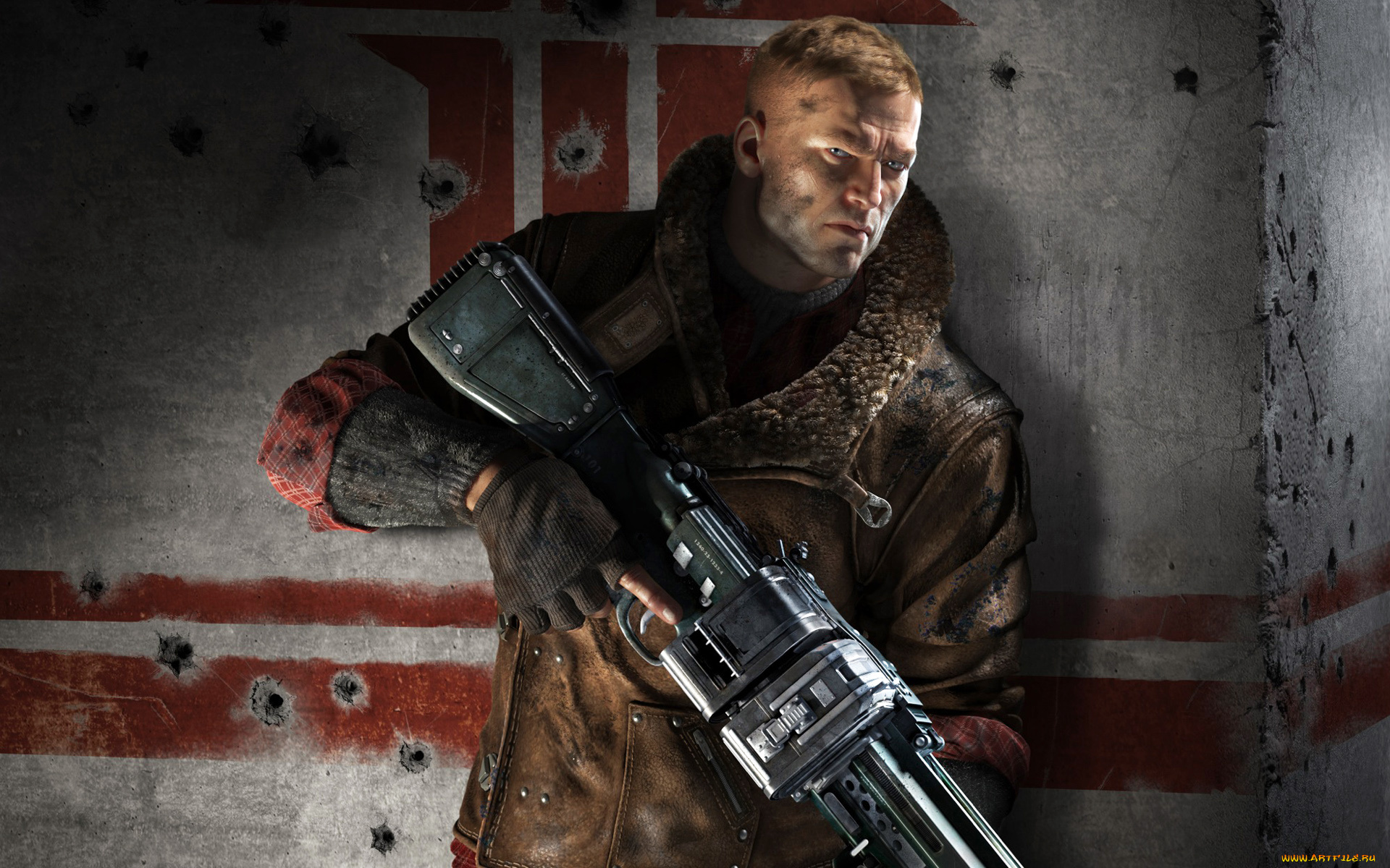 wolfenstein, , the, new, order, видео, игры, солдат