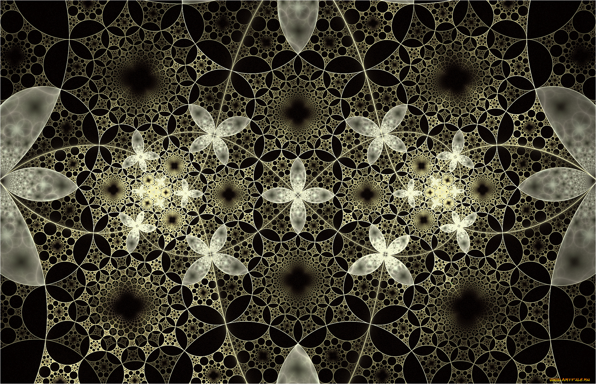3д, графика, фракталы, , fractal, фон, узор, цвета