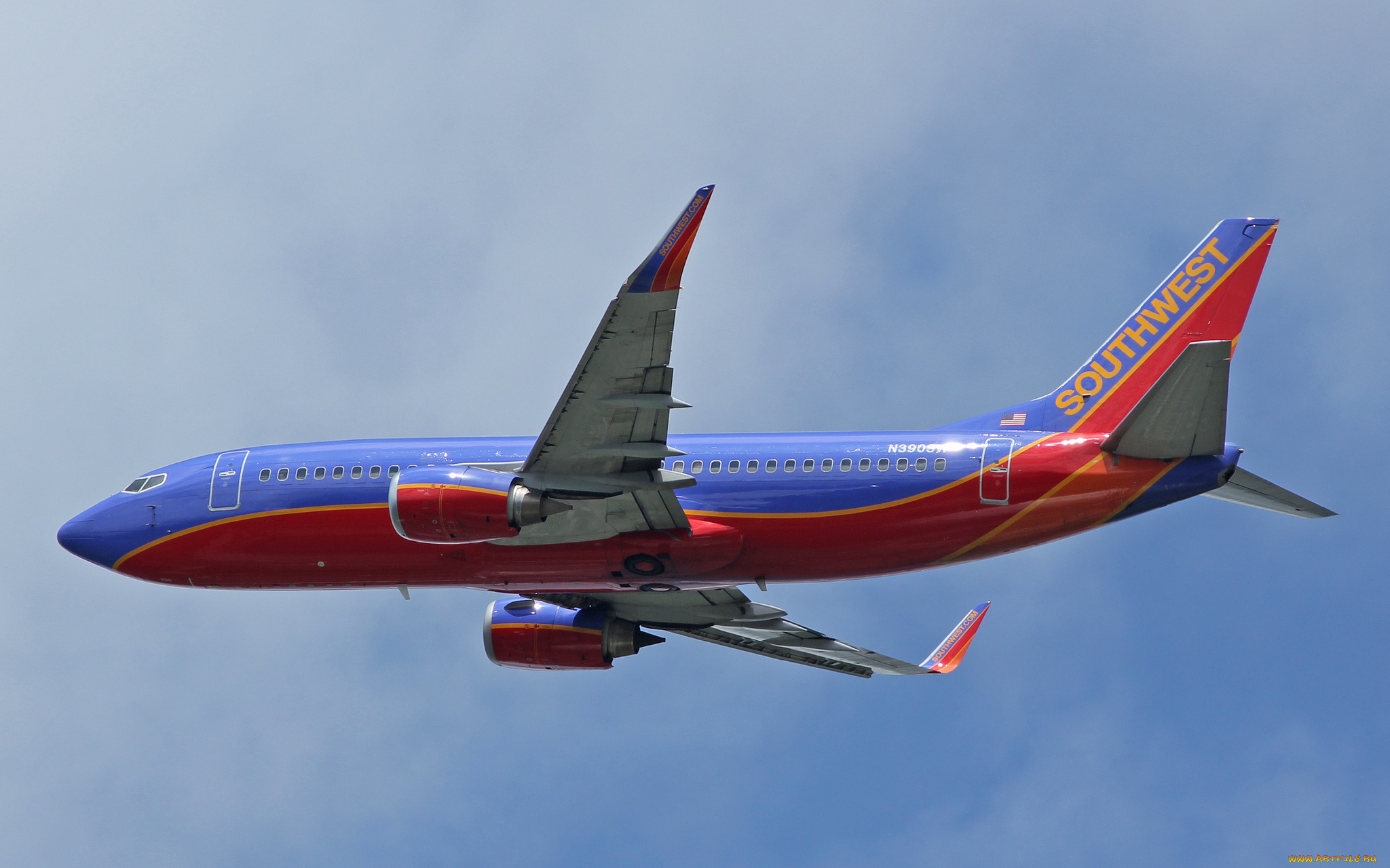 авиация, пассажирские, самолёты, полет, авиалайнер, небо