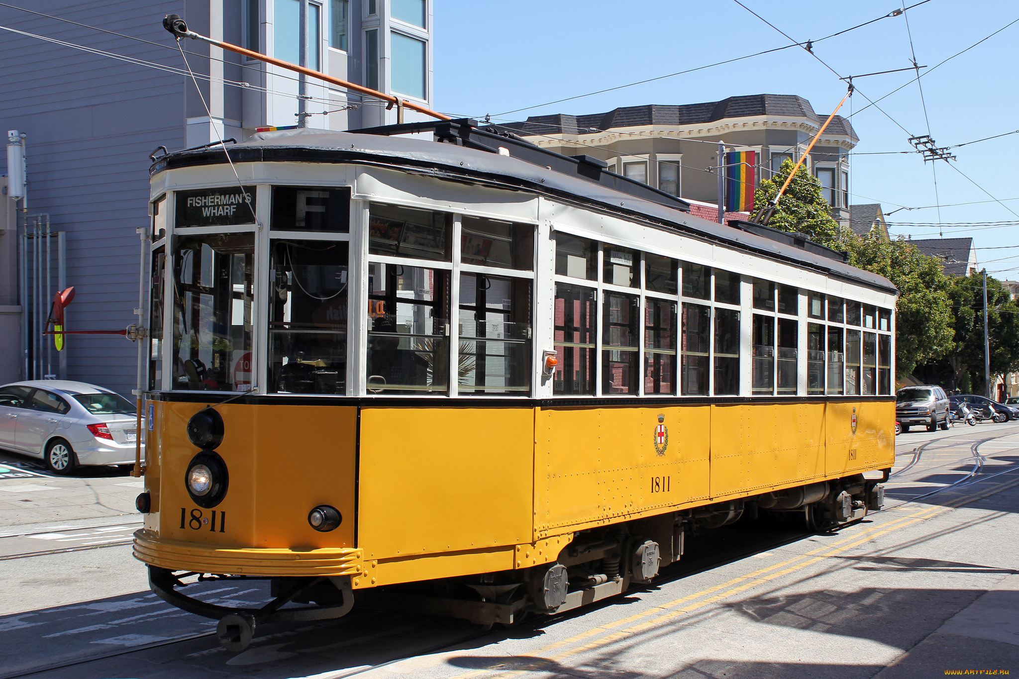 техника, трамваи, трамвай, город, рельсы