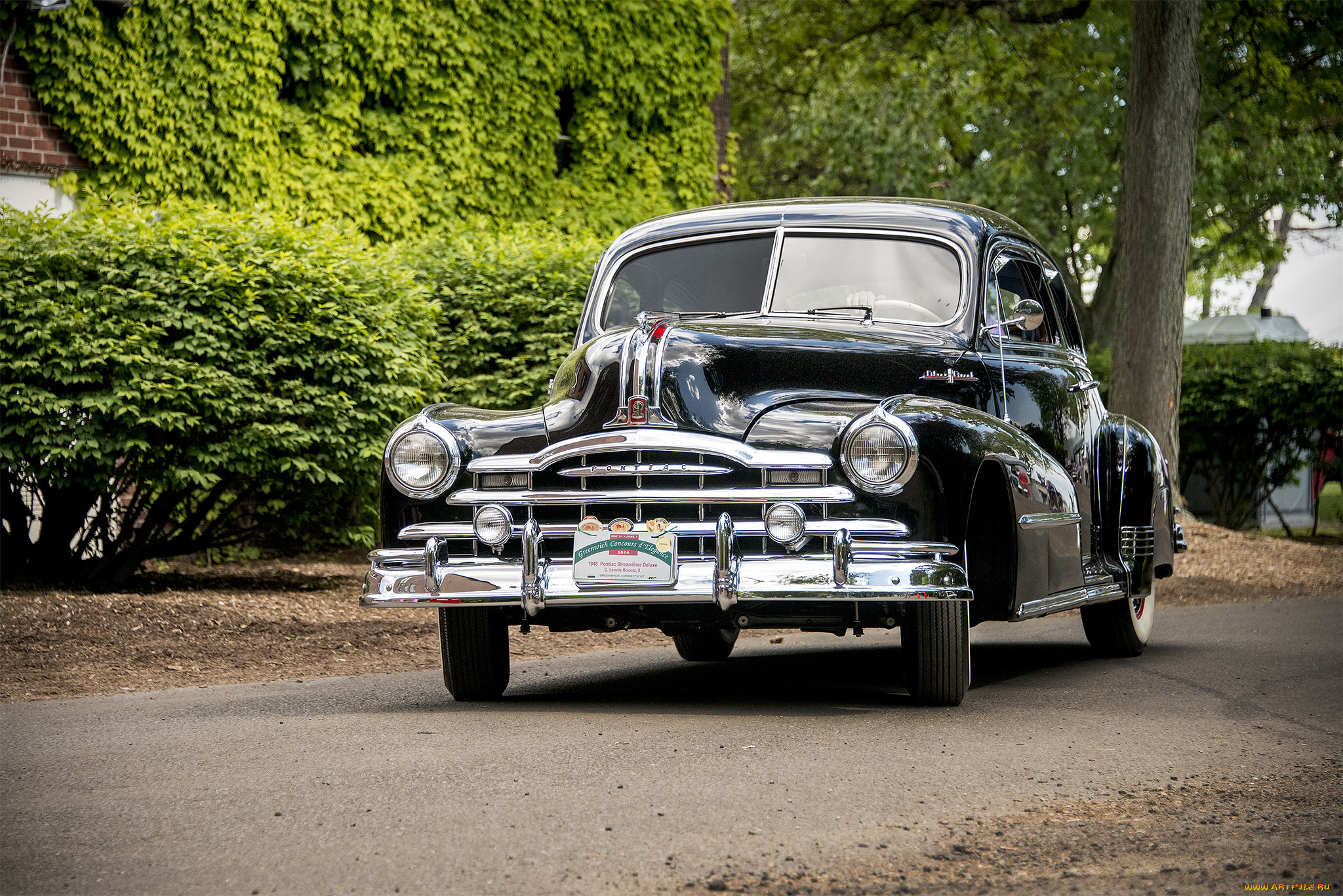 pontiac, streamliner, deluxe, автомобили, классика, автопробег, выставка, автошоу