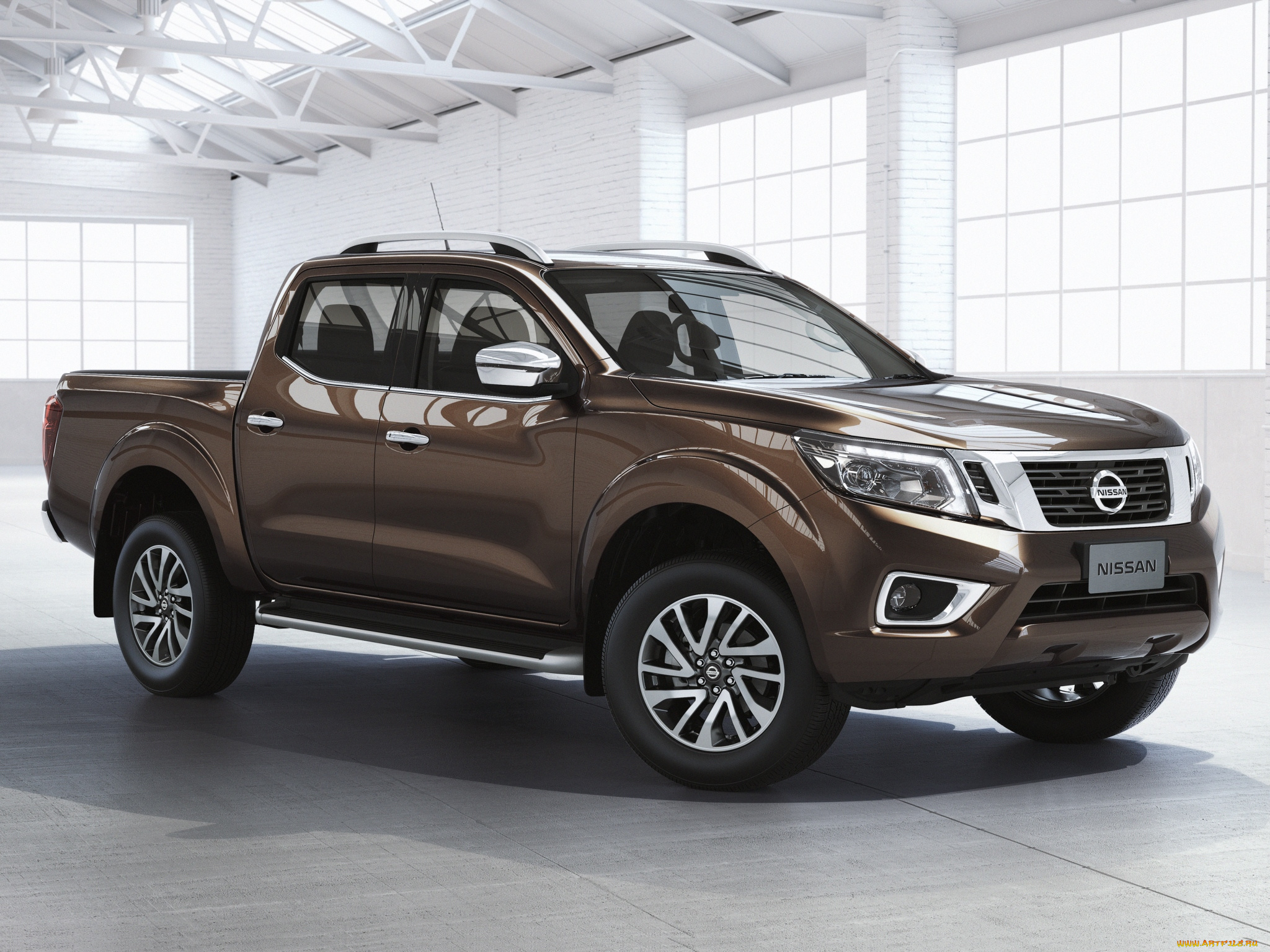 автомобили, nissan, datsun, cab, double, navara, np300, коричневый, 2014г, th-spec