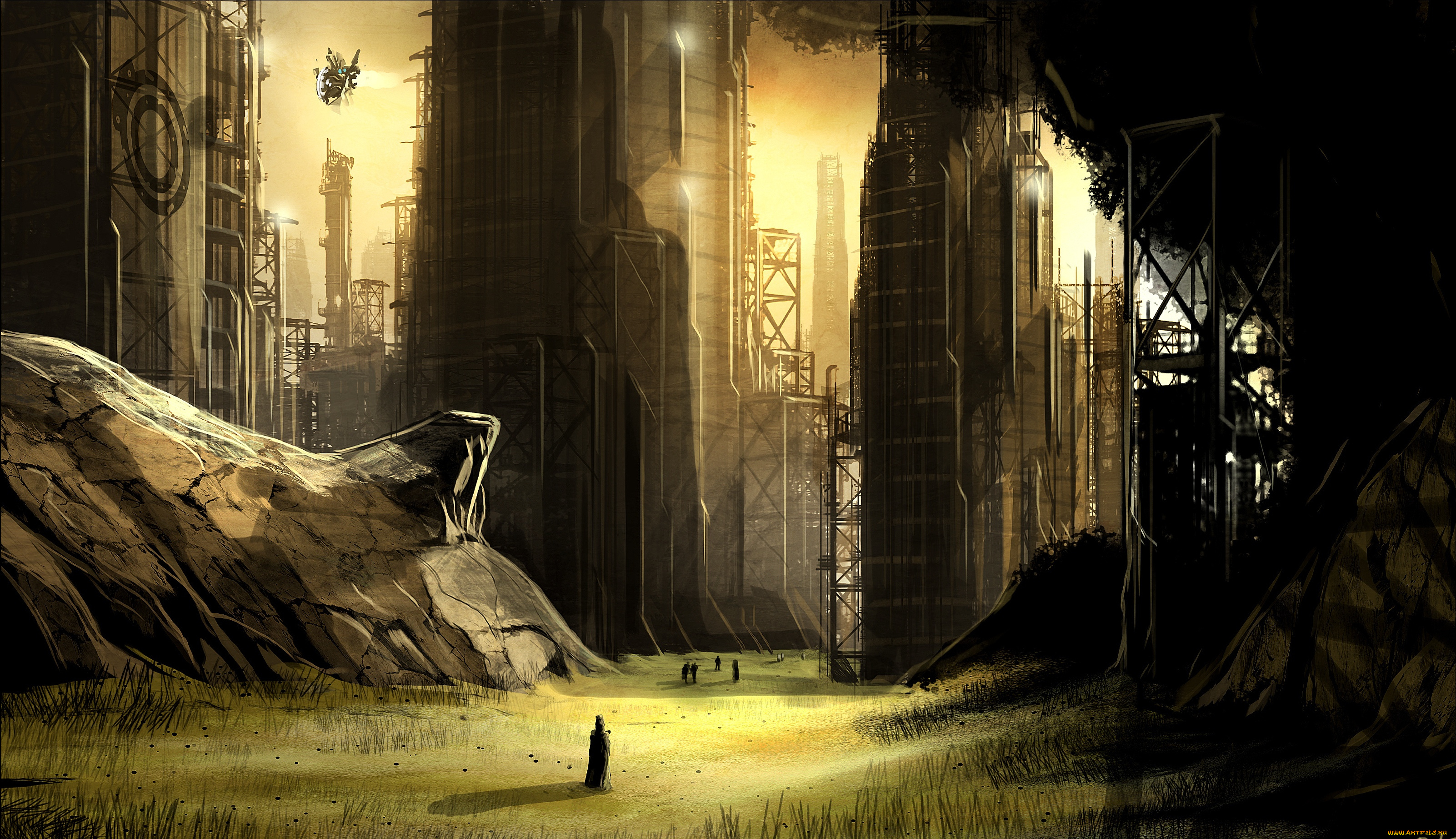 фэнтези, иные, миры, , иные, времена, сооружения, будущее, мир, иной