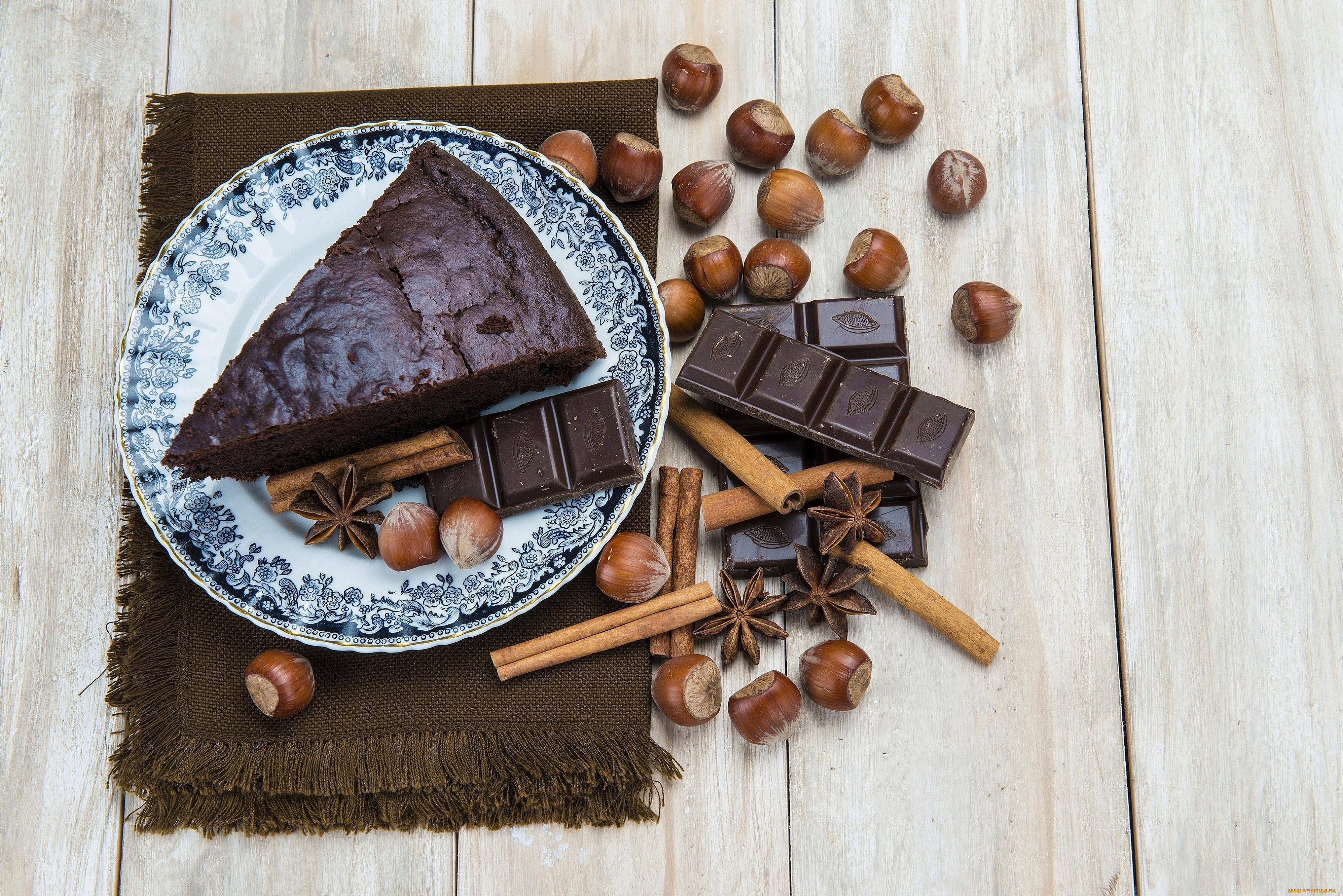 еда, пирожные, , кексы, , печенье, орехи, корица, шоколад, шоколадные