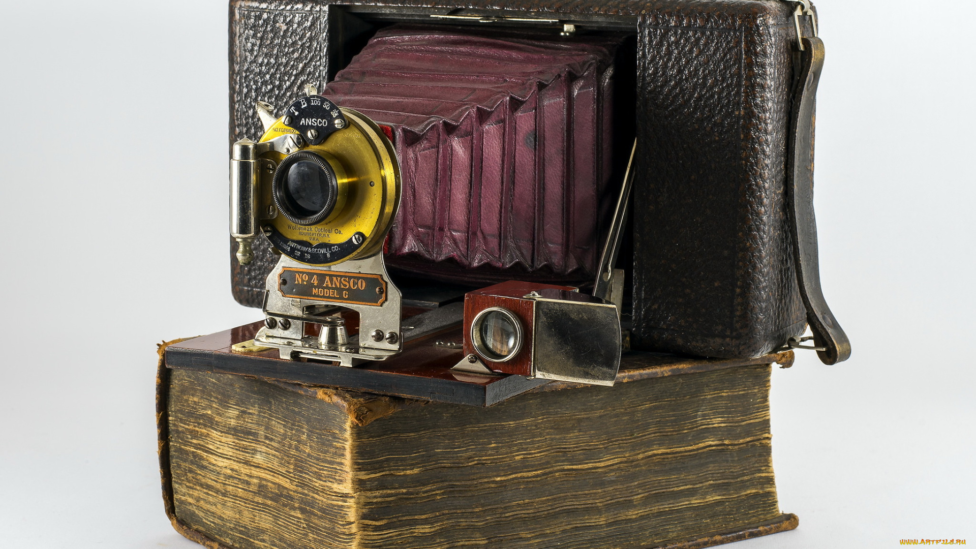 ansco, model, c, бренды, -, другое, фотоаппарат, ретро, камера, старье, книга