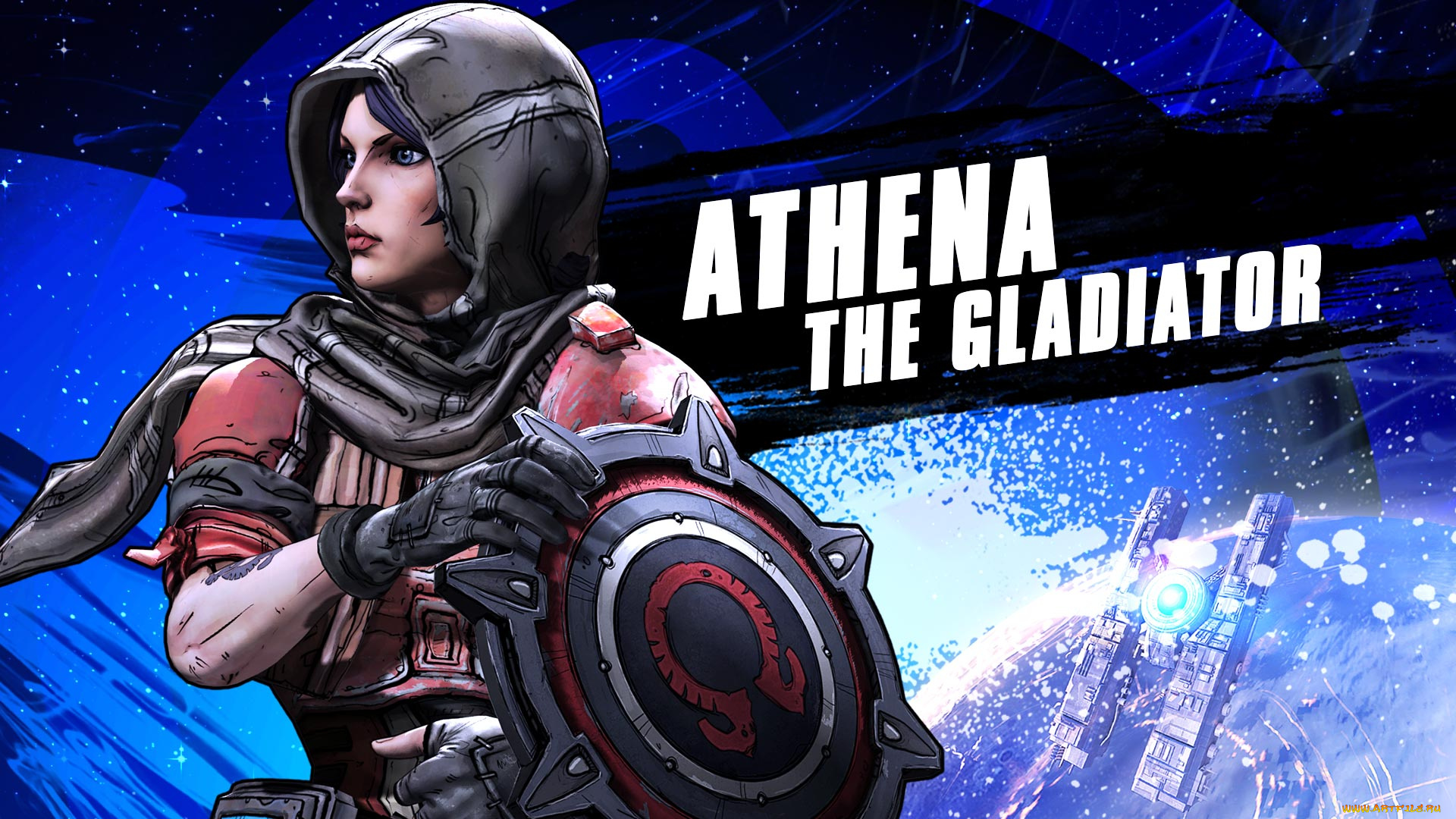 borderlands, , the, pre-sequel, видео, игры, athena