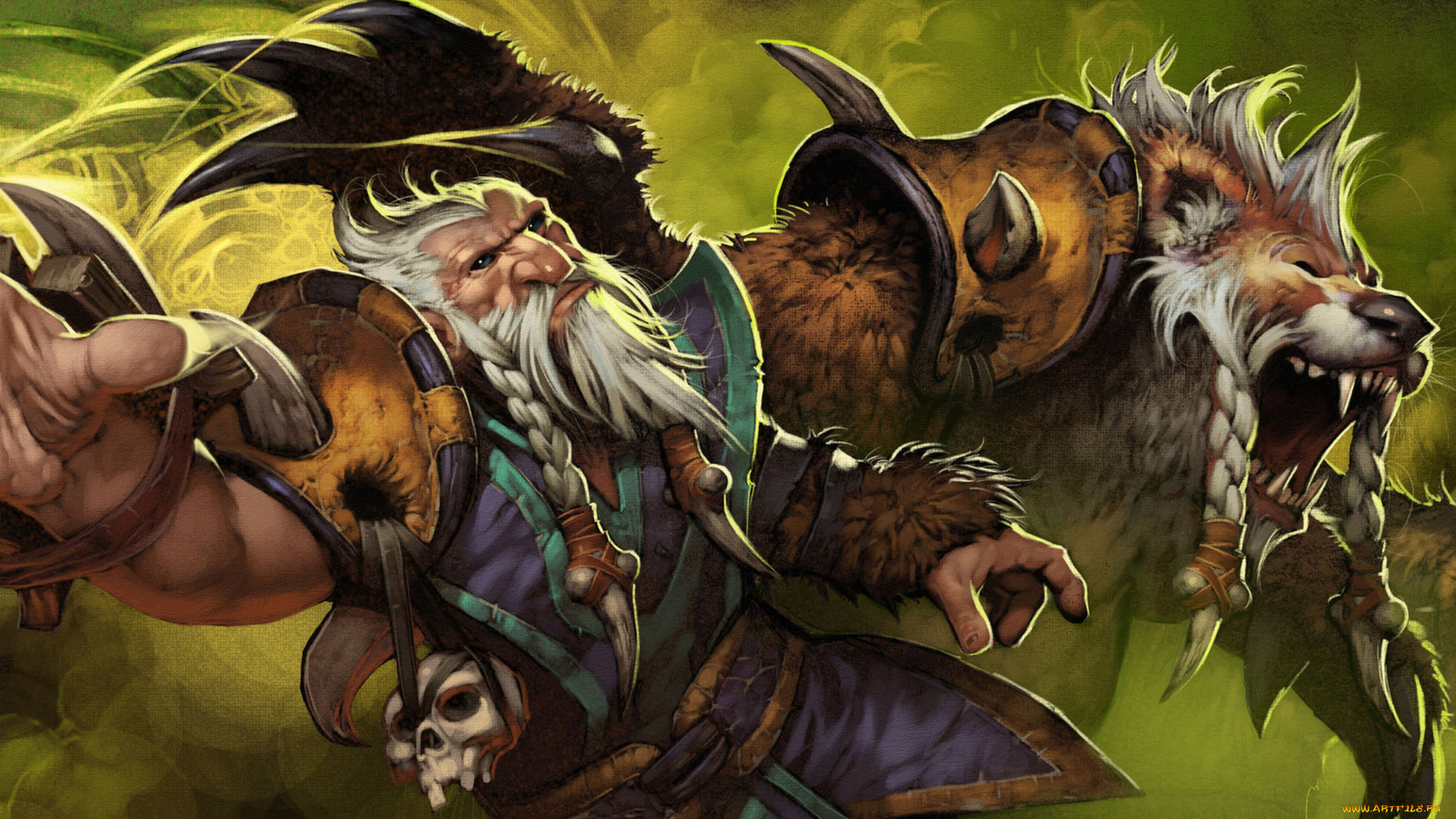 dota, 2, видео, игры, зверь