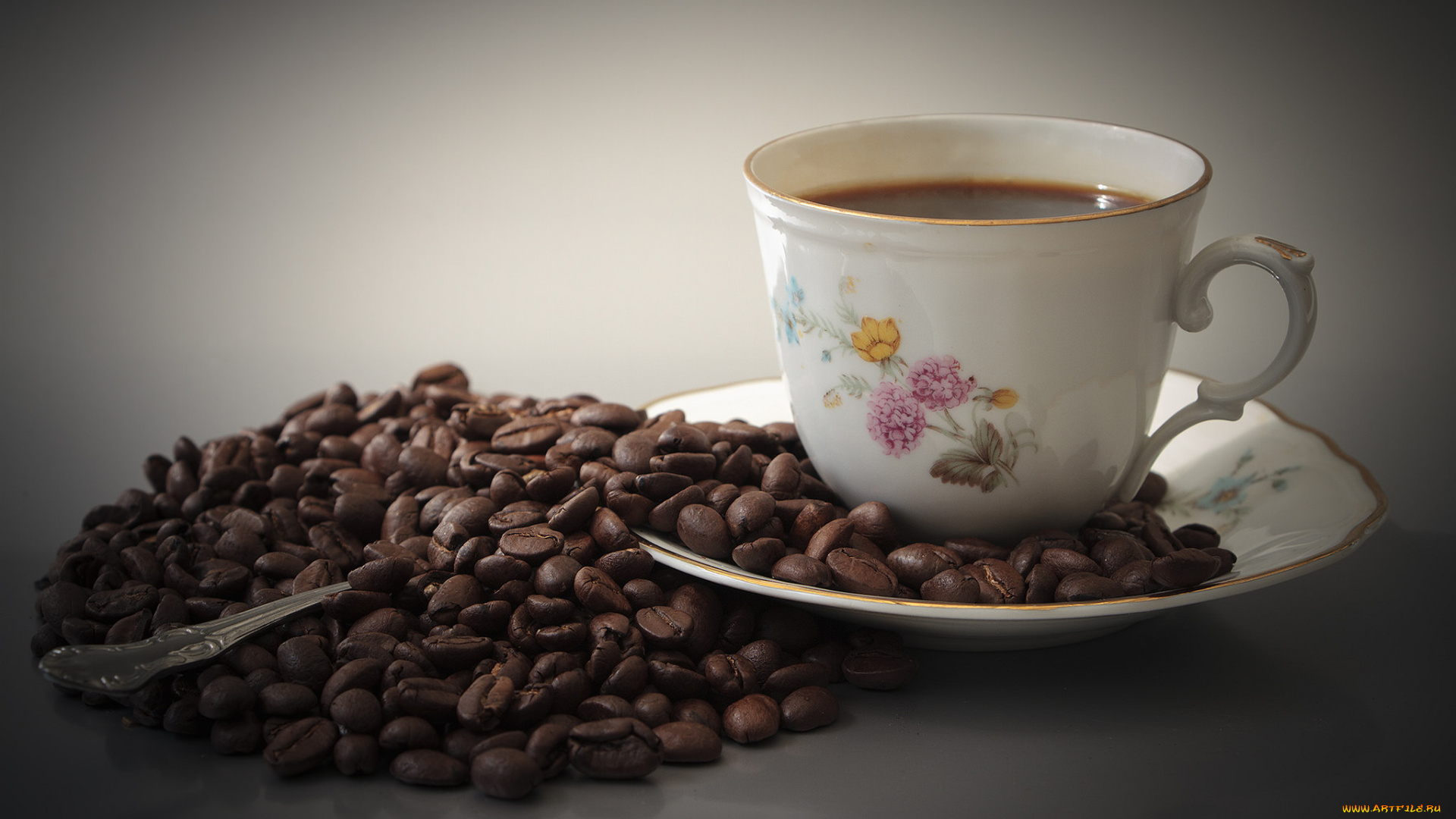 еда, кофе, , кофейные, зёрна, чашка, зерна