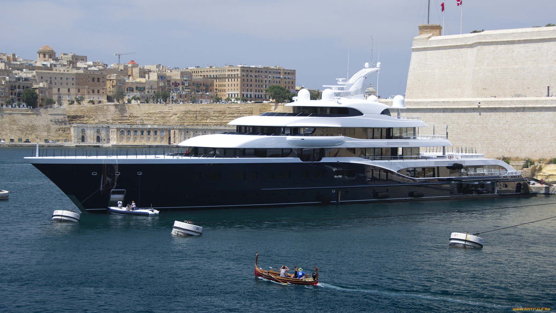 корабли, Яхты, суперяхта