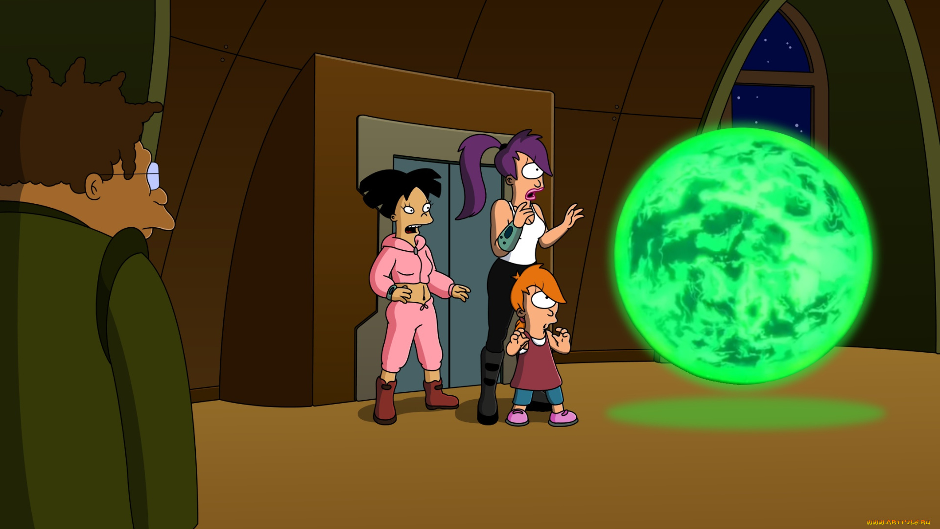 мультфильмы, futurama, персонажи