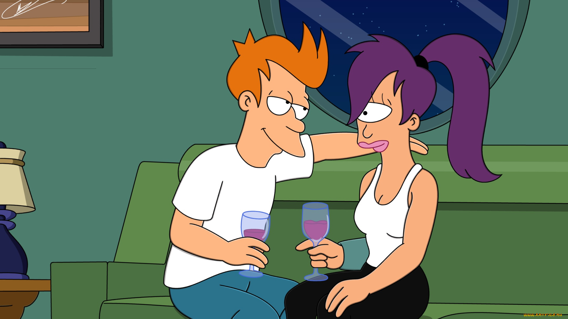 мультфильмы, futurama, персонажи