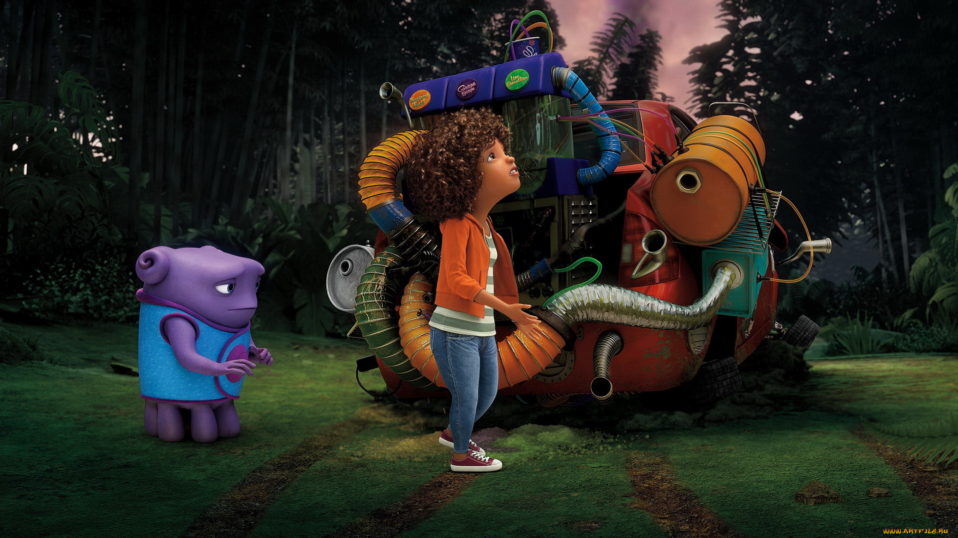 мультфильмы, home, персонажи