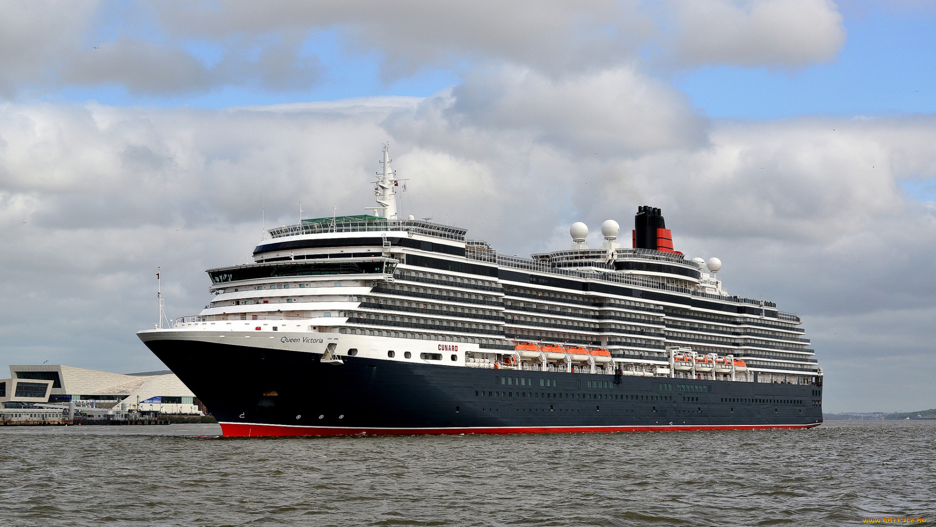 queen, victoria, корабли, лайнеры, круизный, лайнер