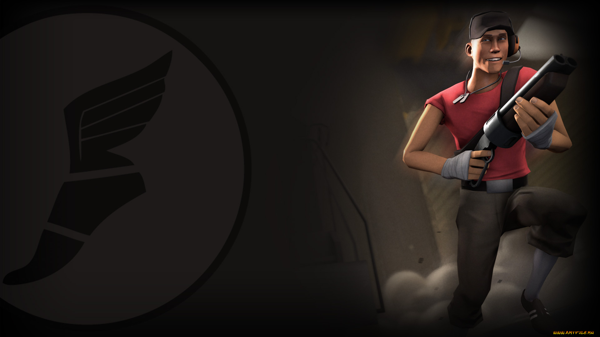 team, fortress, 2, видео, игры, scout