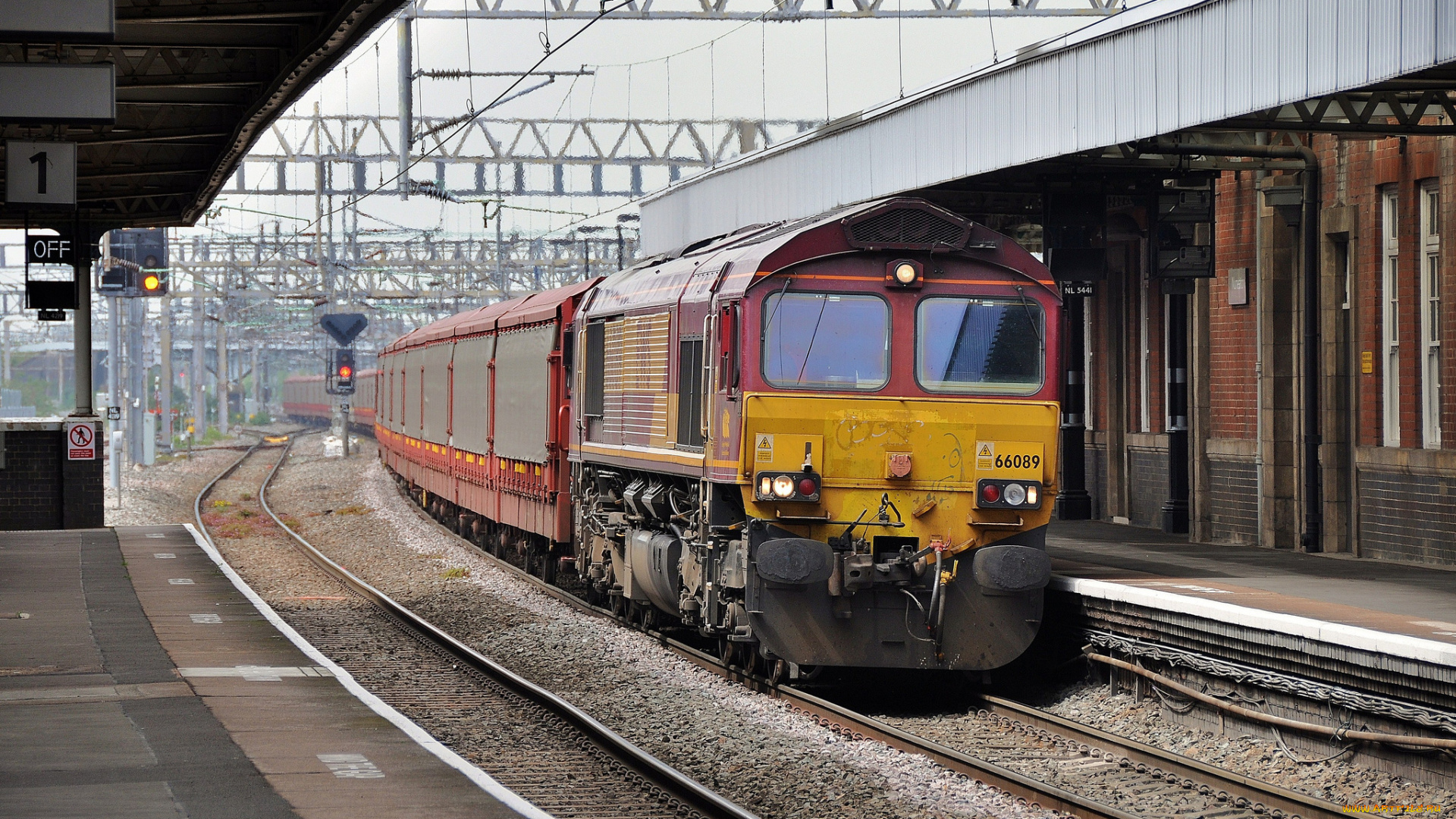 техника, поезда, состав, локомотив, дорога, рельсы, железная