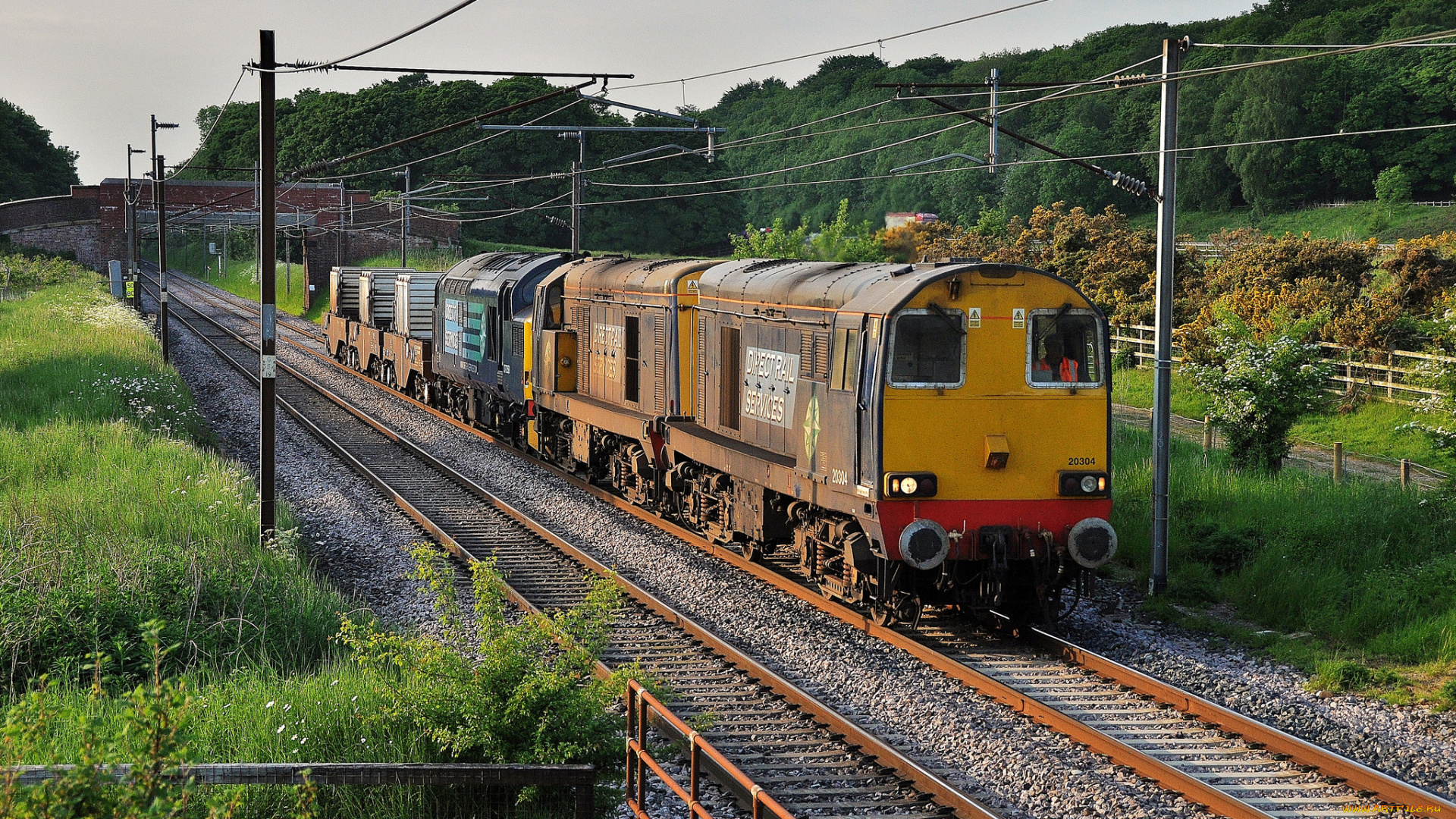 техника, поезда, состав, локомотив, рельсы, дорога, железная