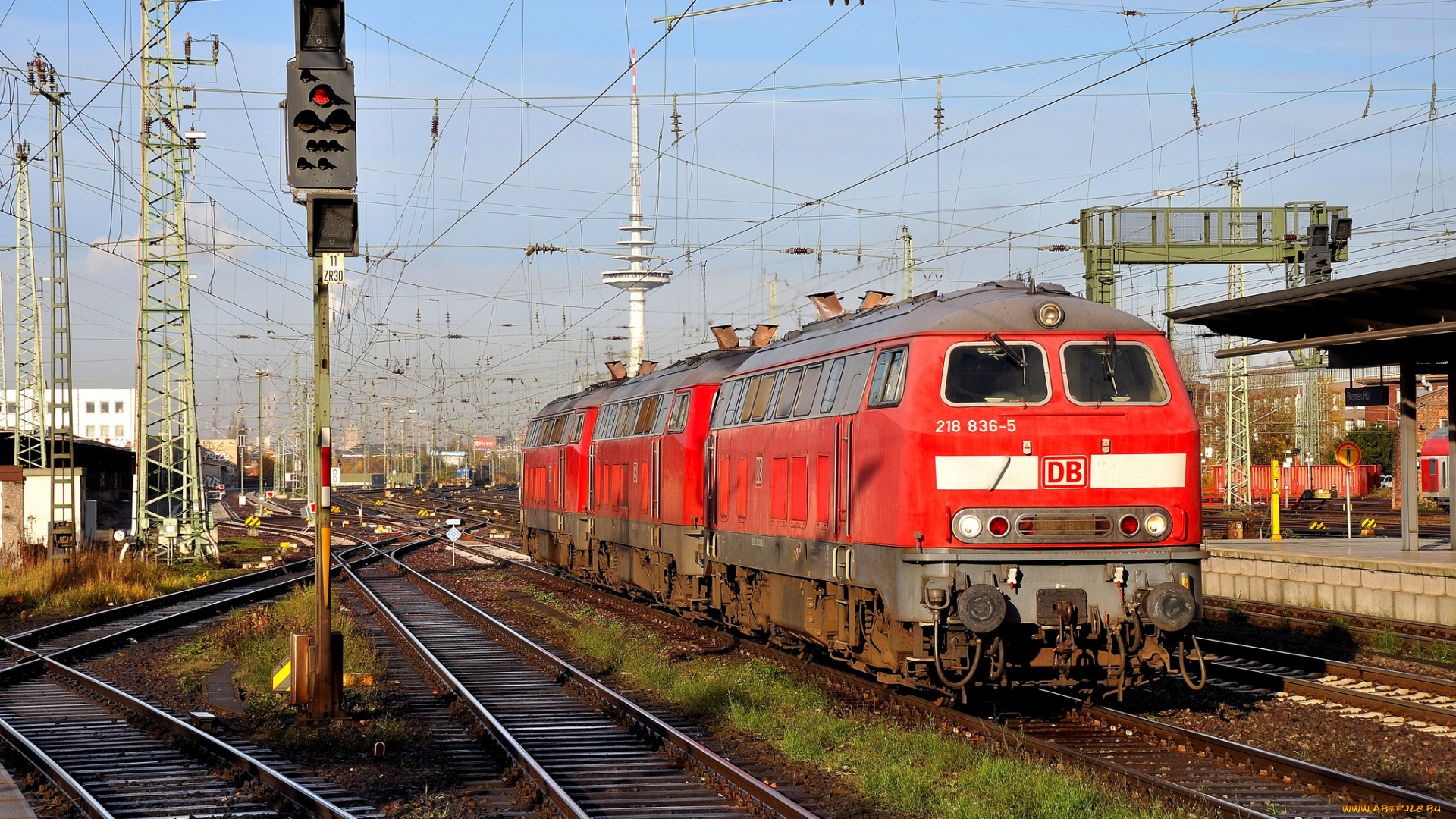 техника, поезда, состав, локомотив, рельсы, железная, дорога