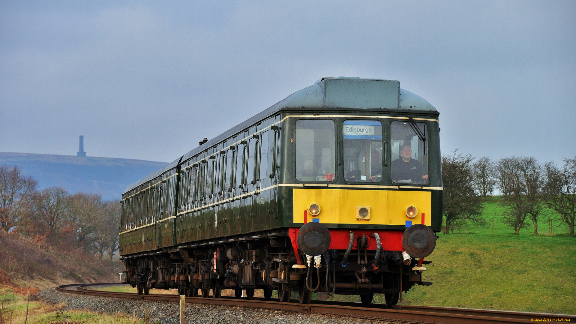 техника, поезда, железная, рельсы, дорога, состав, локомотив