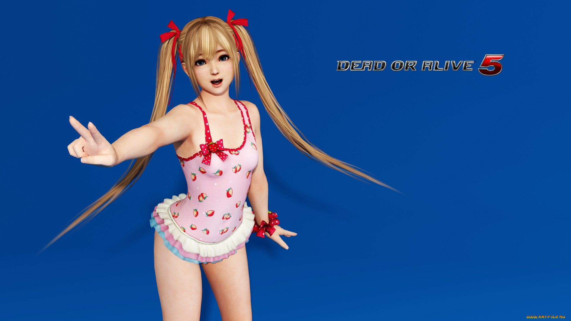 видео, игры, dead, or, alive, 5, фон, взгляд, девушка