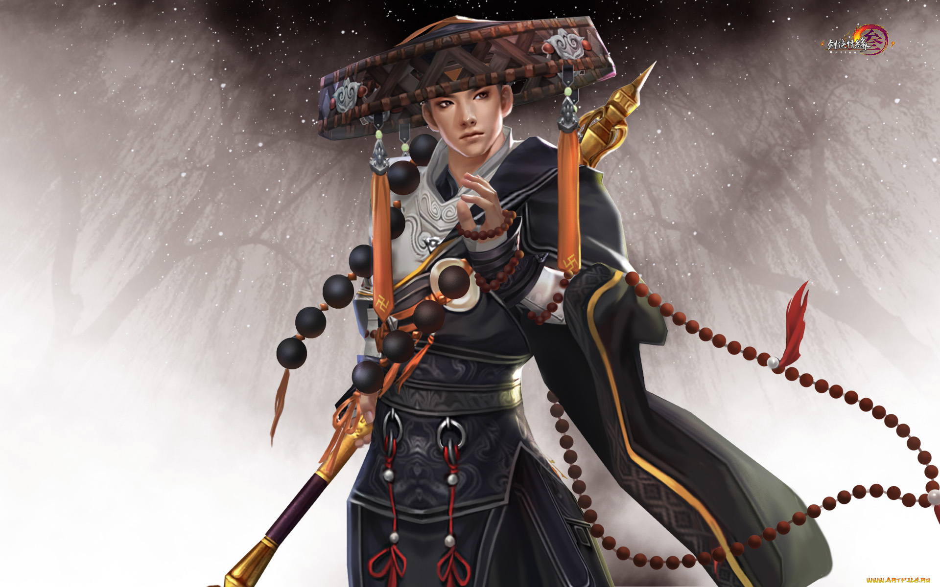 jx, online, 3, видео, игры, взгляд, мужчина, оружие, фон