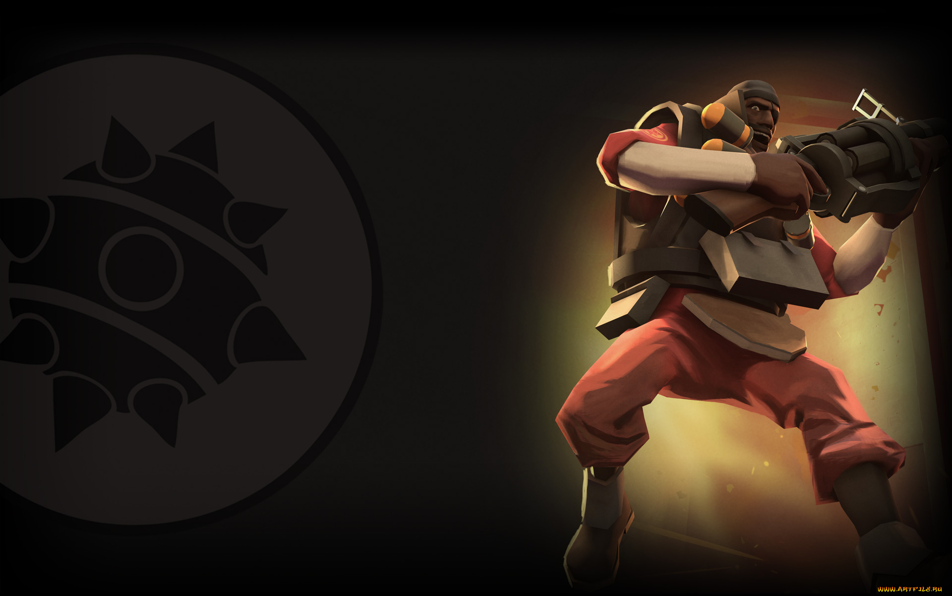 team, fortress, 2, видео, игры, demoman