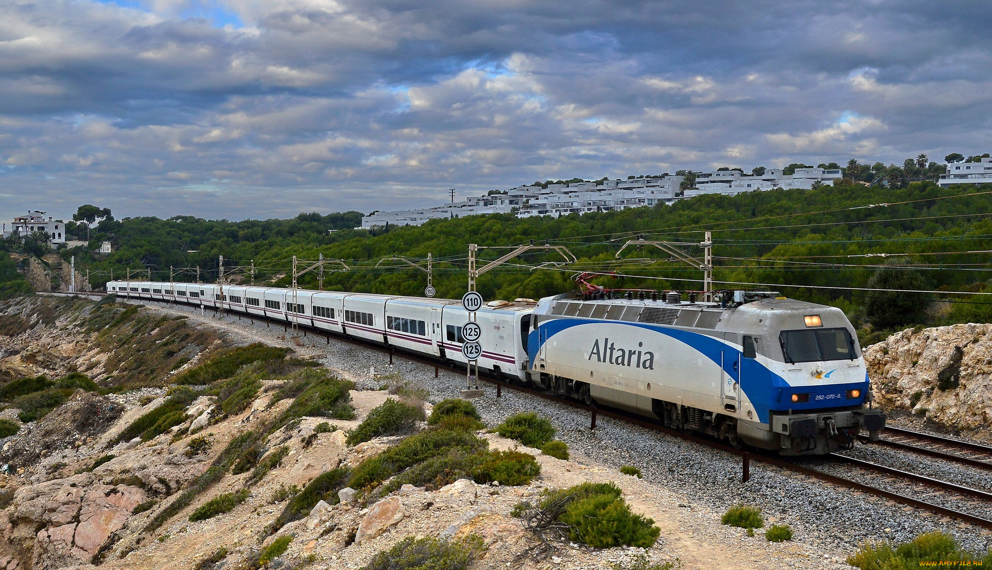 техника, поезда, рельсы, дорога, железная, состав, локомотив