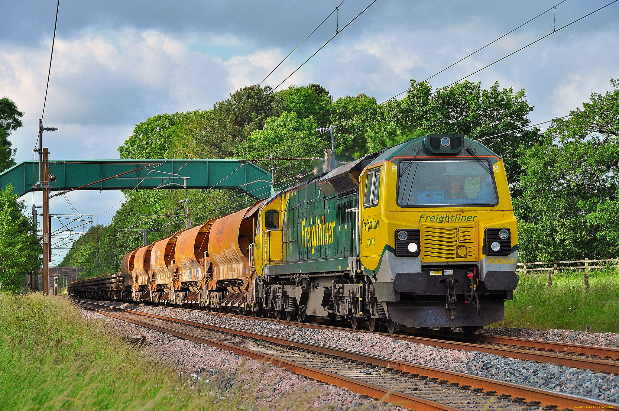 техника, поезда, состав, локомотив, рельсы, железная, дорога