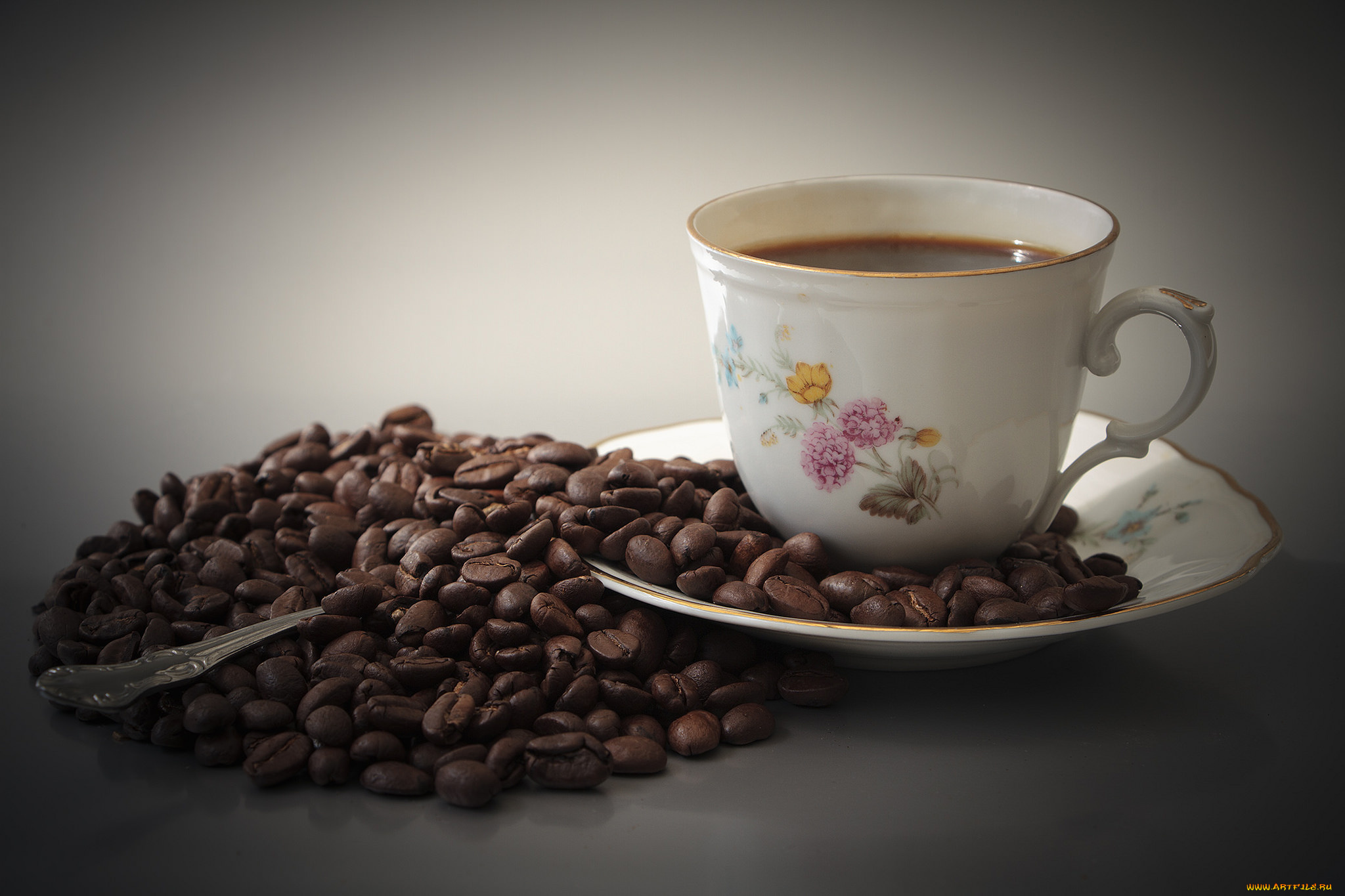 еда, кофе, , кофейные, зёрна, чашка, зерна