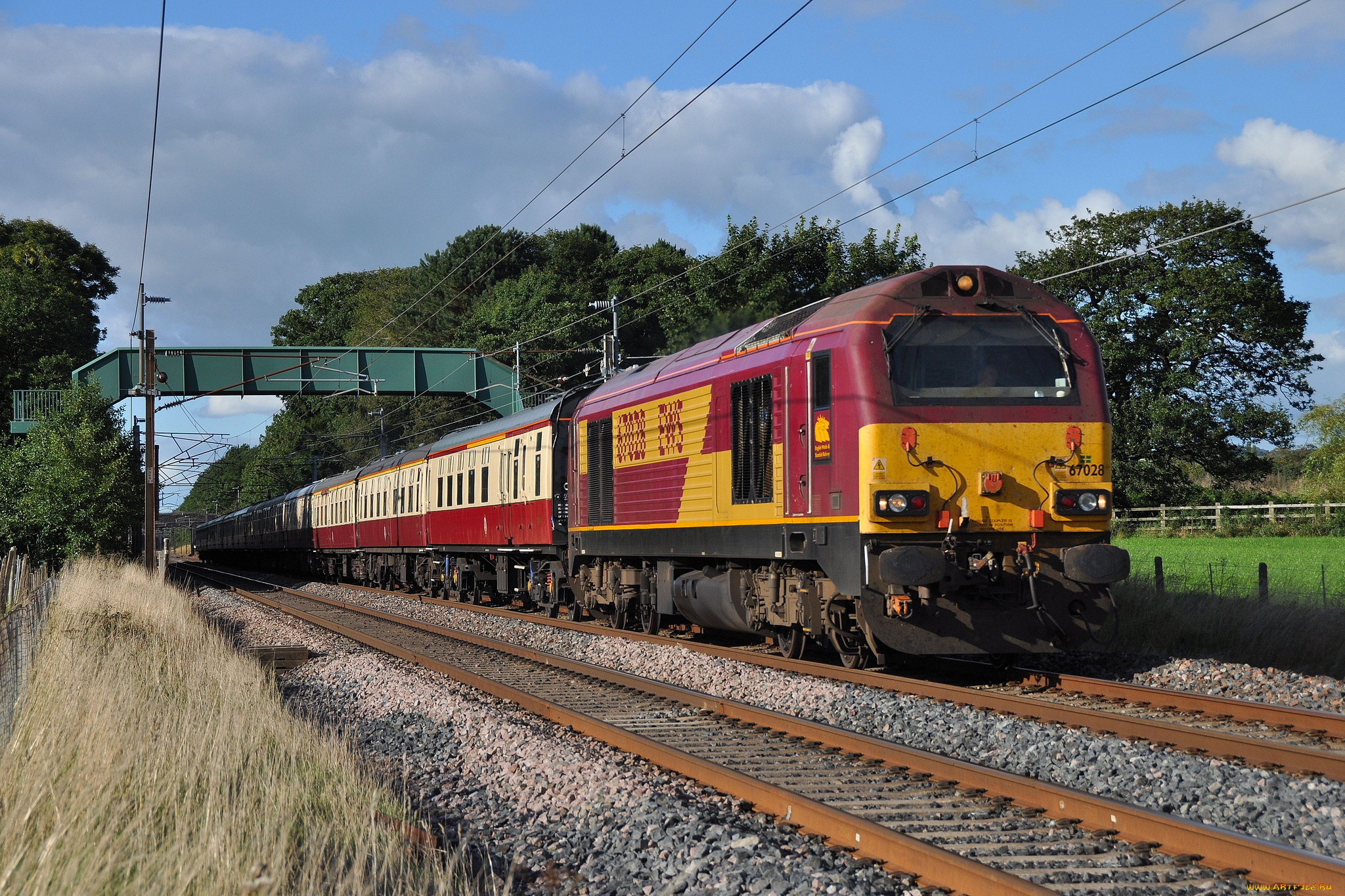 техника, поезда, состав, рельсы, локомотив, дорога, железная