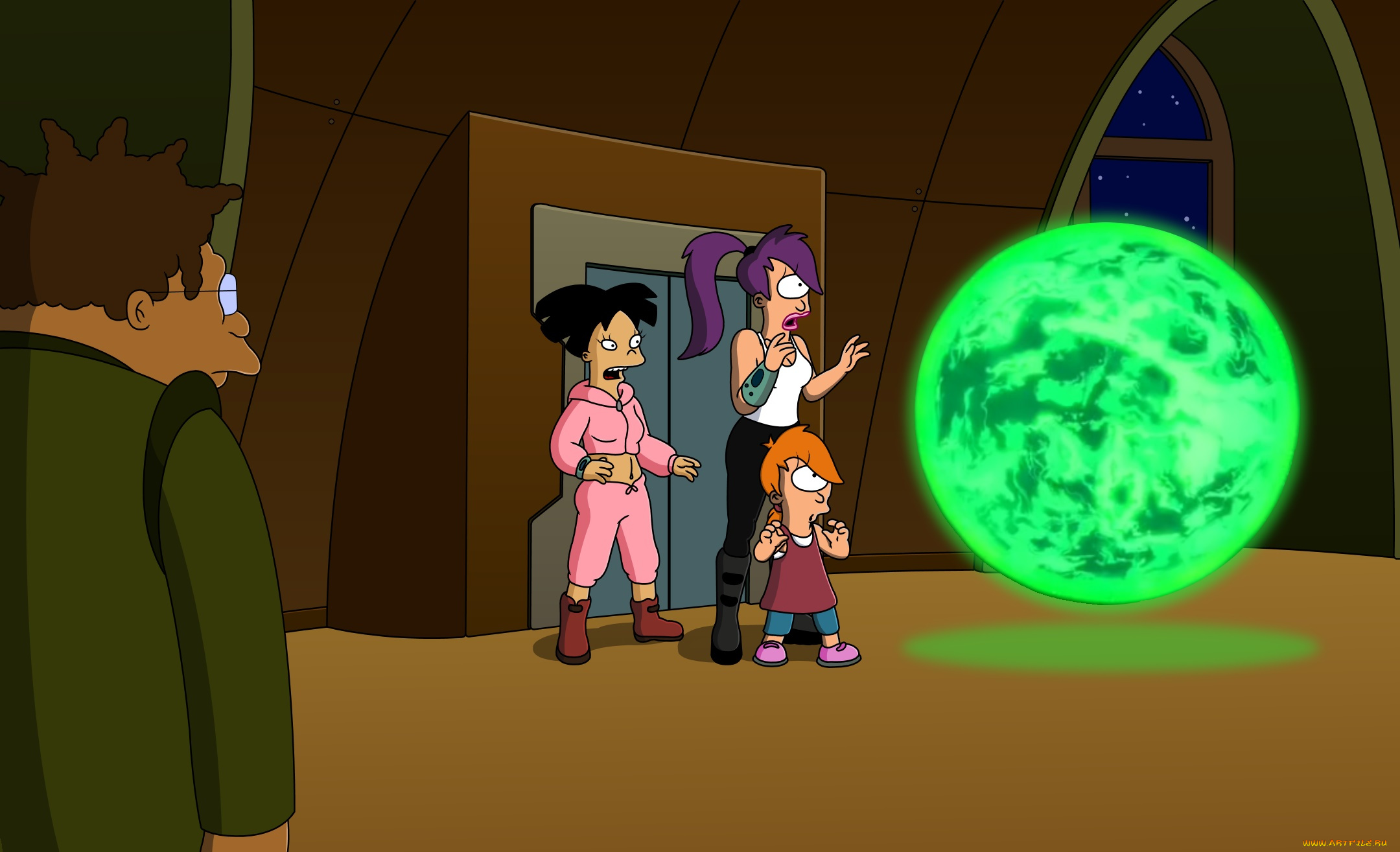 мультфильмы, futurama, персонажи