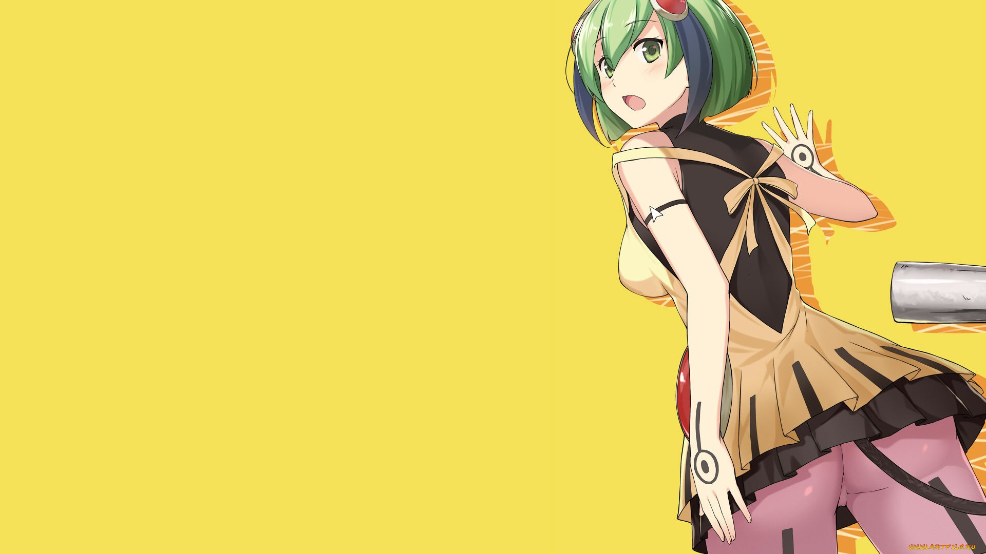 аниме, dimension, w, мира, киборг