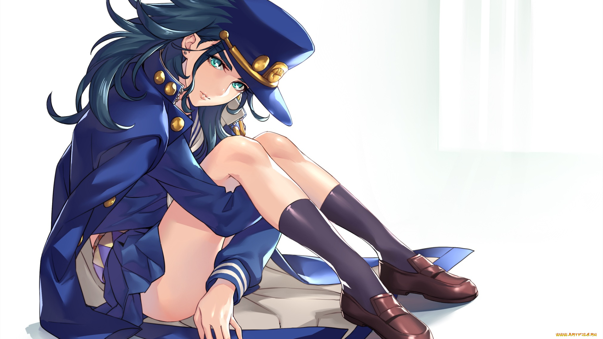 аниме, jojo`s, bizarre, adventure, девушка