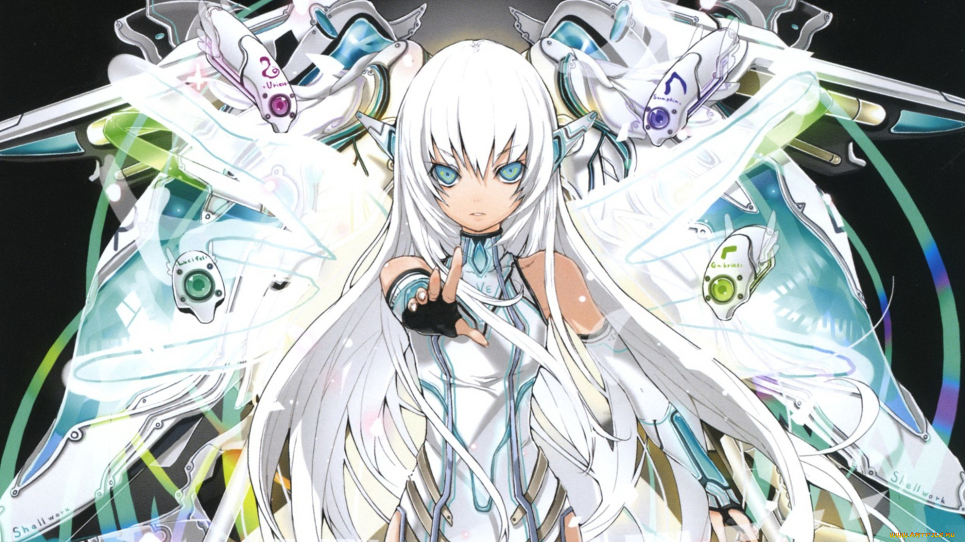 аниме, kaku-san-sei, million, arthur, девушка