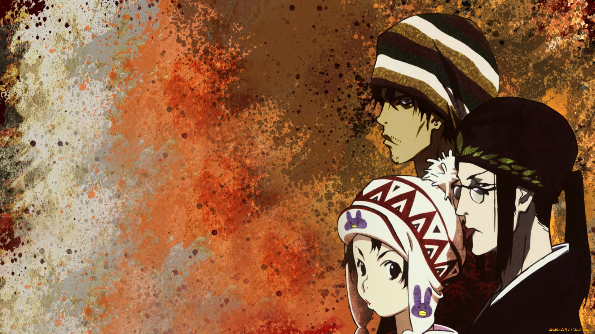 аниме, samurai, champloo, самурай, чамплоо, муген, девушка, дзин