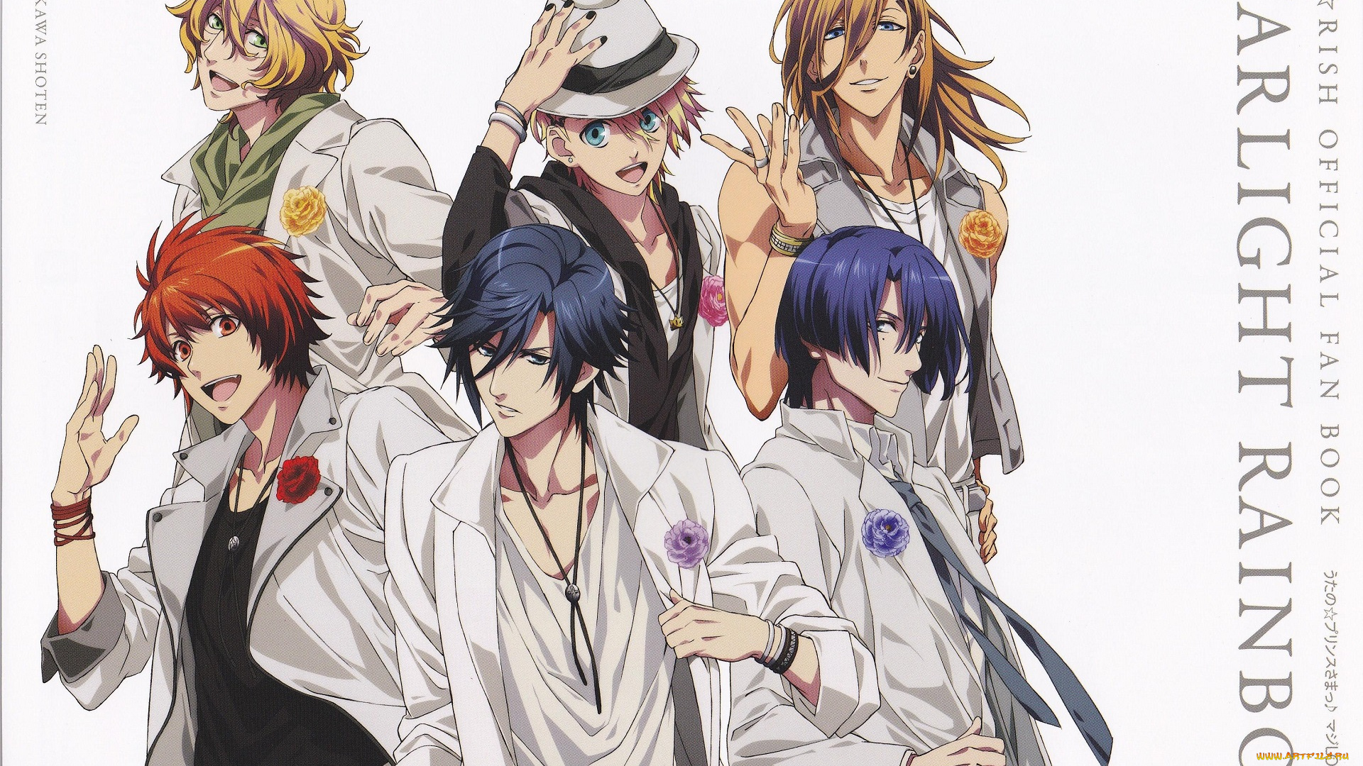 аниме, uta, no, prince-sama, парни