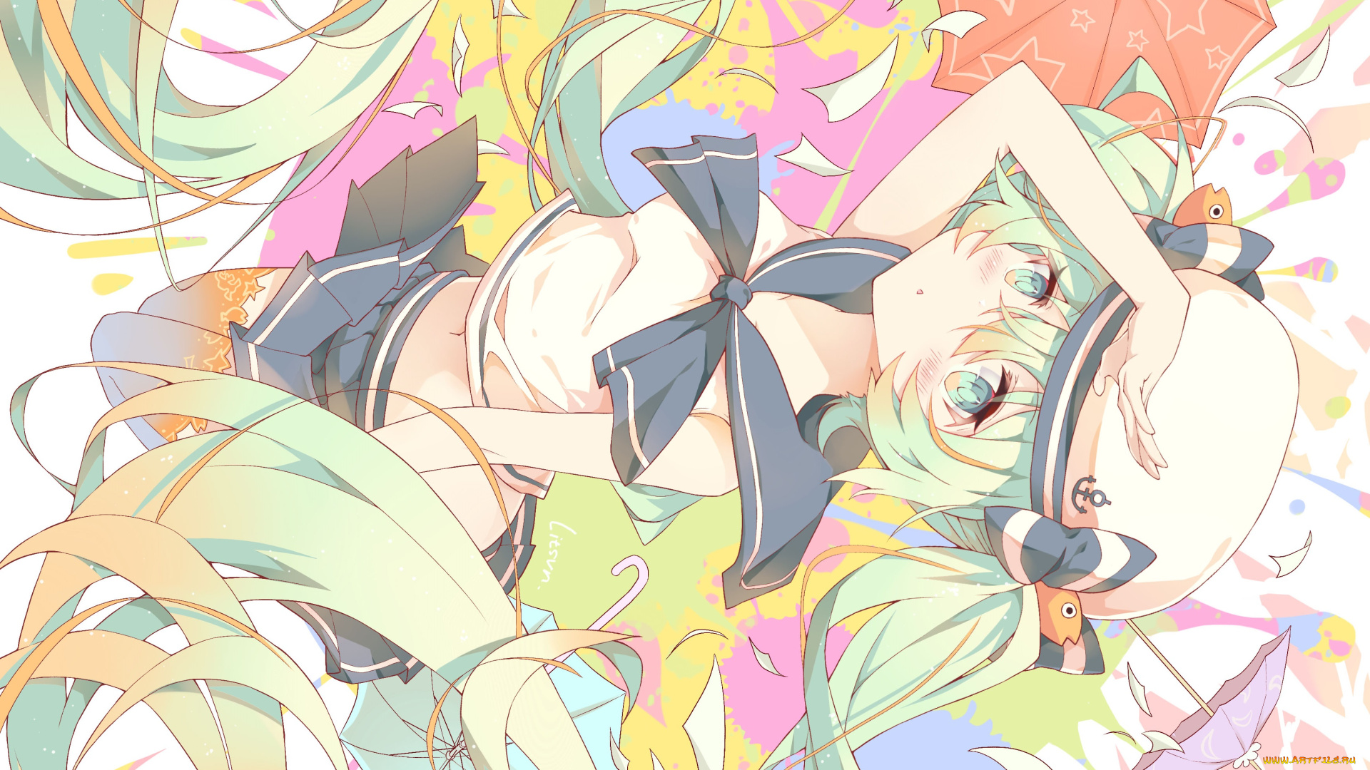 аниме, vocaloid, девочки