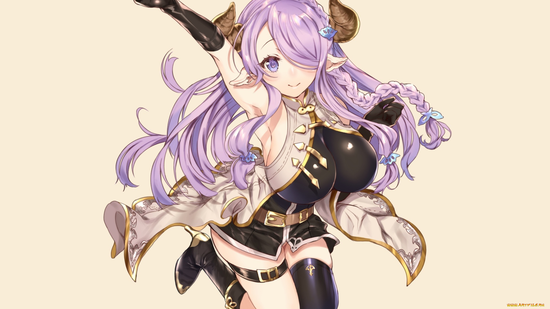 аниме, животные, , существа, девушка