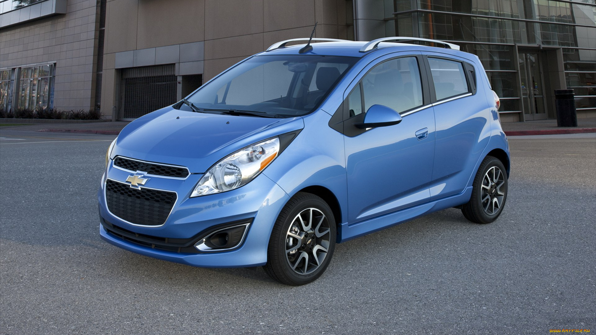 автомобили, chevrolet, здание, дом, голубой, шевроле