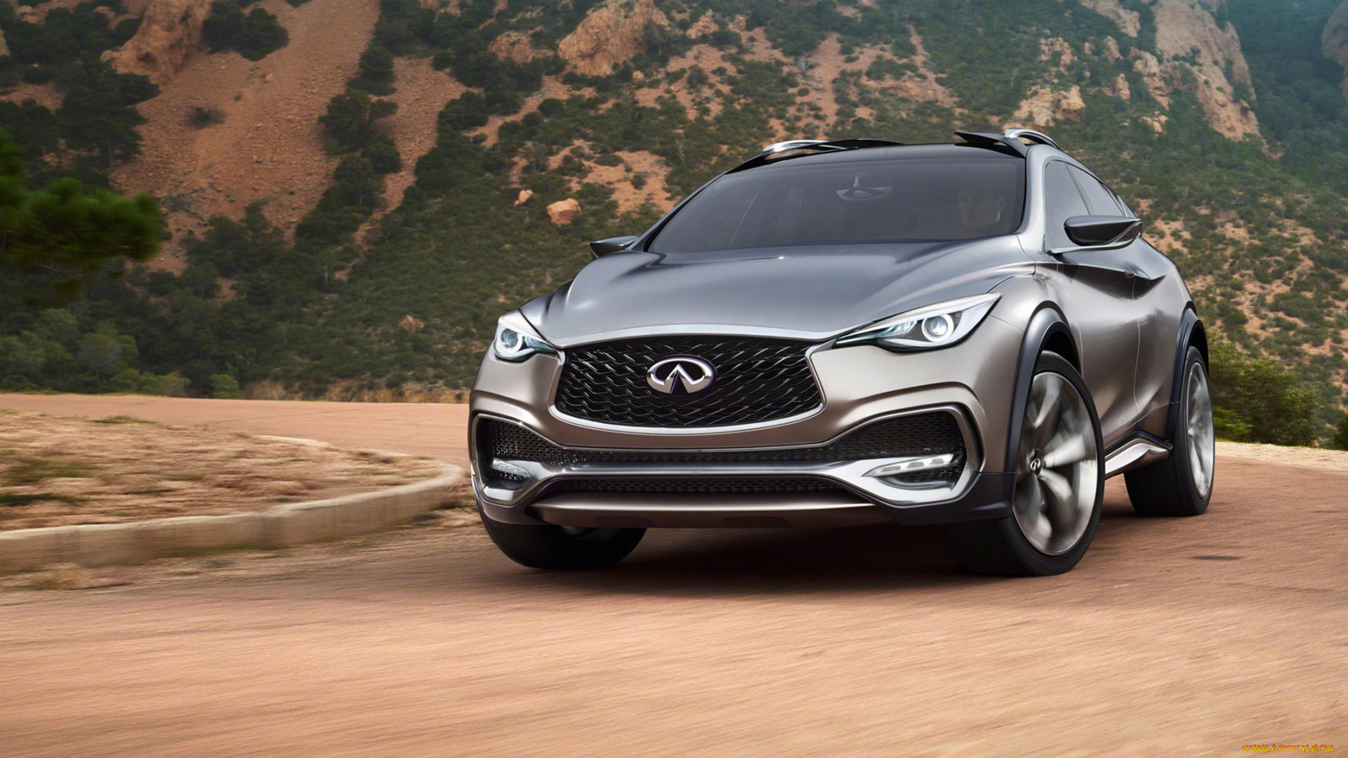 infiniti, qx30, concept, 2015, автомобили, infiniti, crossover, 2015, concept, qx30